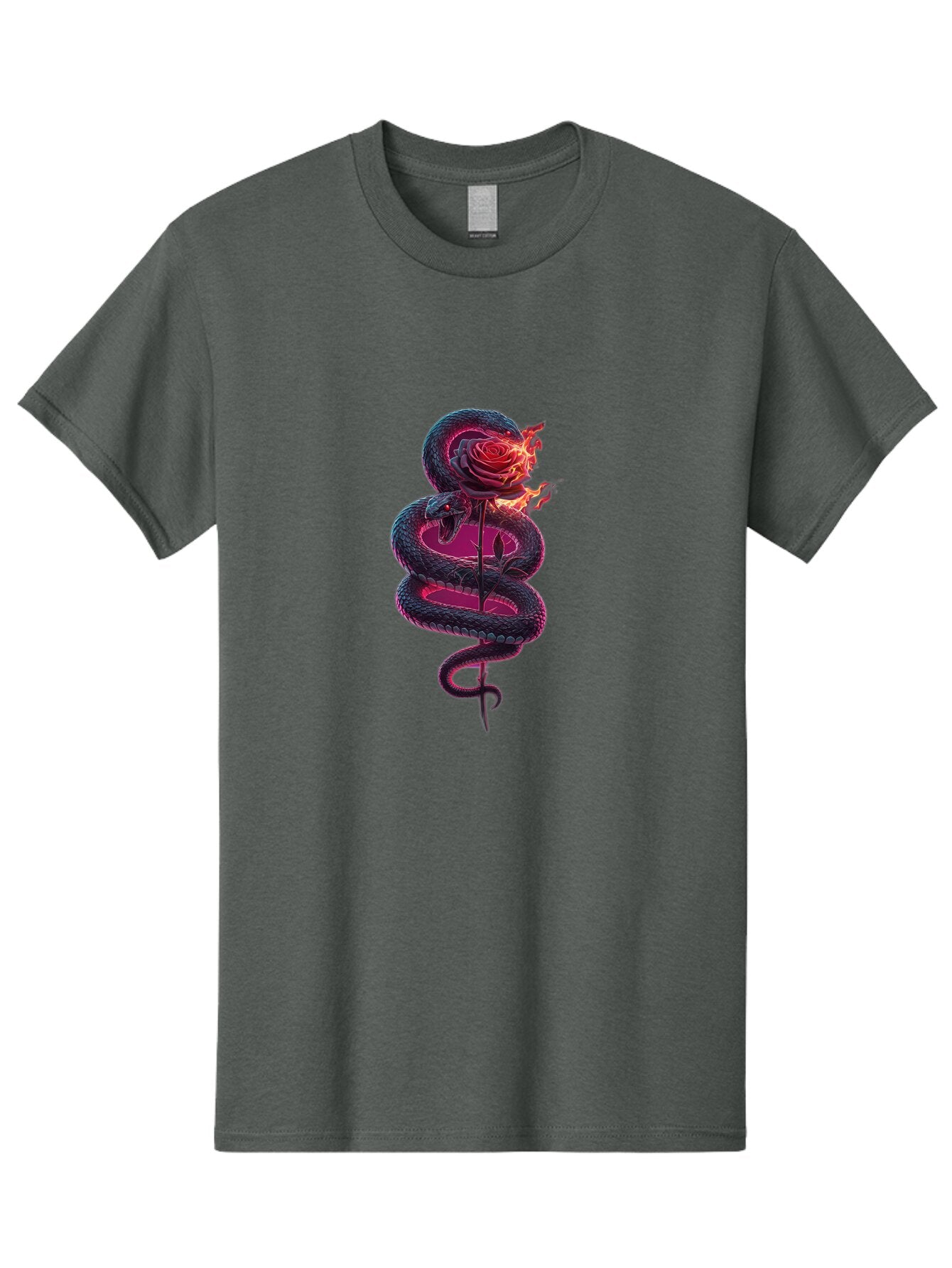 Snake-With-Rose Men'S Graphic Tee, 100% Cotton, Comfortable Casual Summer Wear, Machine Washable, Vintage Camera, Old Camera, Antique Camera, Black Camera, Classic Photography, Photography Equipment, Nostalgic Device, Film Camera, Camera Art Baq044 9