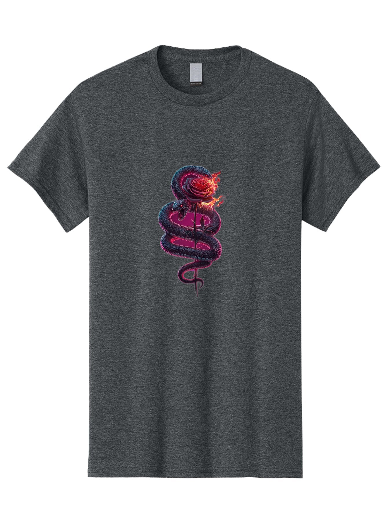 Snake-With-Rose Men'S Graphic Tee, 100% Cotton, Comfortable Casual Summer Wear, Machine Washable, Vintage Camera, Old Camera, Antique Camera, Black Camera, Classic Photography, Photography Equipment, Nostalgic Device, Film Camera, Camera Art Baq044 15