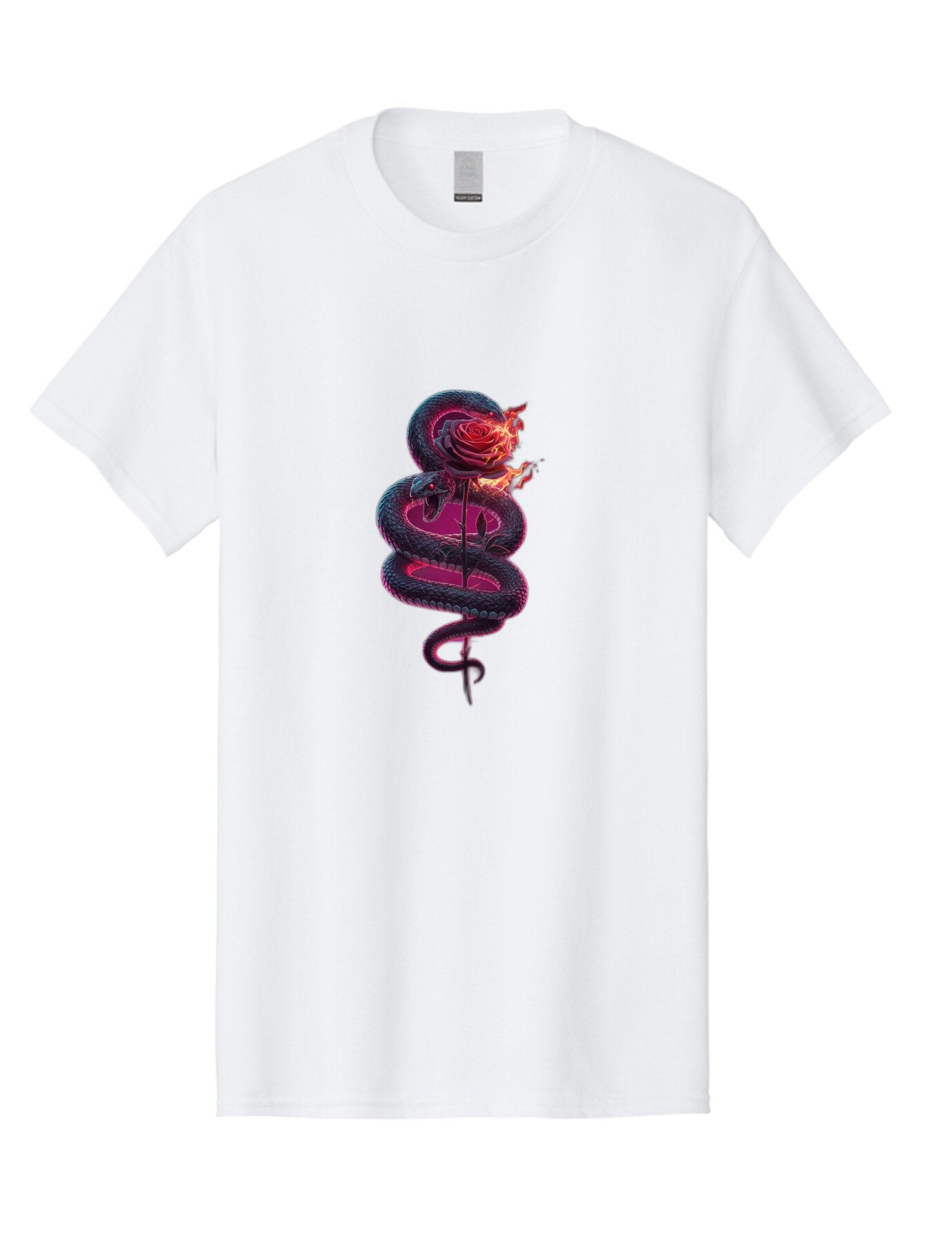 Snake-With-Rose Men'S Graphic Tee, 100% Cotton, Comfortable Casual Summer Wear, Machine Washable, Vintage Camera, Old Camera, Antique Camera, Black Camera, Classic Photography, Photography Equipment, Nostalgic Device, Film Camera, Camera Art Baq044 4