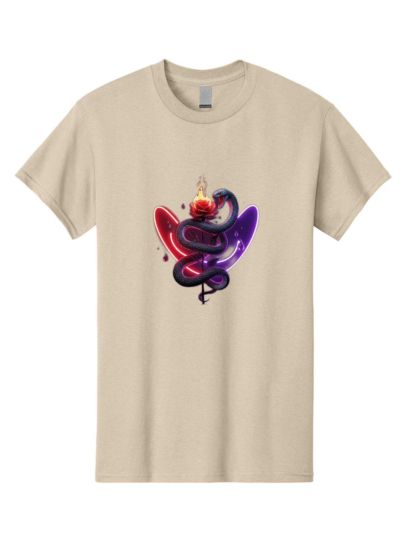 Snake-Wrapped-Rose Men'S Graphic Tee, 100% Cotton, Comfortable Casual Summer Wear, Machine Washable, Vintage Camera, Old Camera, Antique Camera, Black Camera, Classic Photography, Photography Equipment, Nostalgic Device, Film Camera, Baq045 14