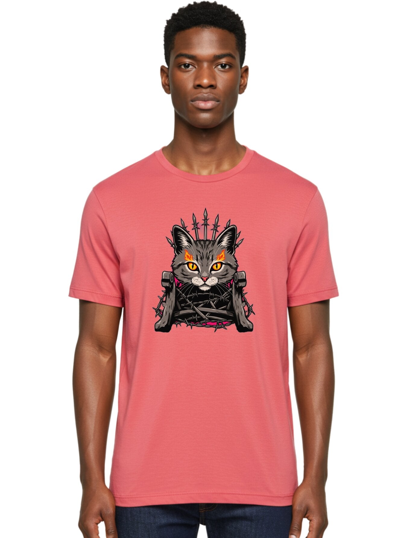 Spiked-Cat Men'S Graphic Tee, 100% Cotton, Comfortable Casual Summer Wear, Machine Washable, Vintage Camera, Old Camera, Antique Camera, Black Camera, Classic Photography, Photography Equipment, Nostalgic Device, Film Camera, Camera Art Baq049 23