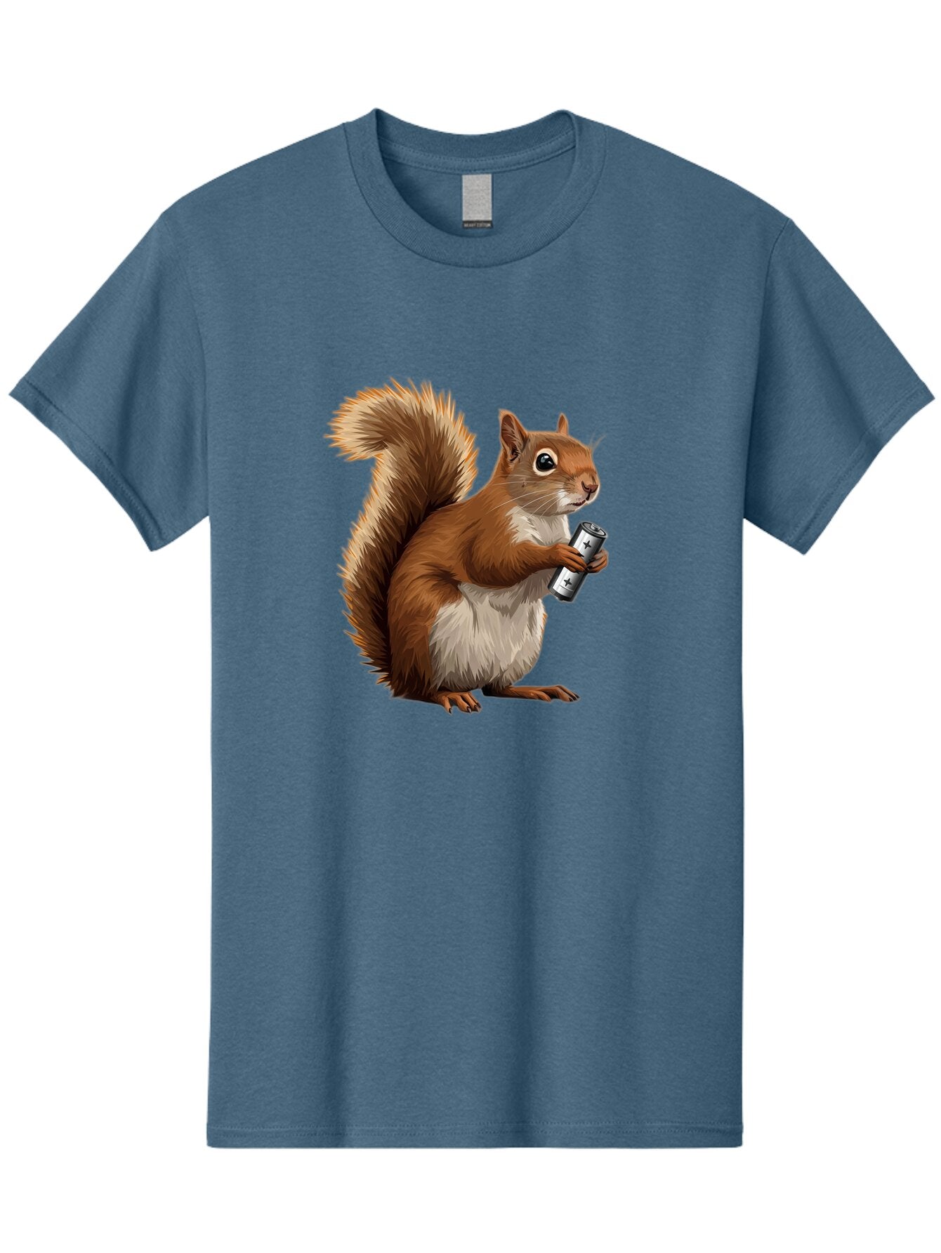 Squirrel-Energy-Drink Men'S Graphic Tee, 100% Cotton, Comfortable Casual Summer Wear, Machine Washable, Vintage Camera, Old Camera, Antique Camera, Black Camera, Classic Photography, Photography Equipment, Nostalgic Device, Film Camera, Baq050 15