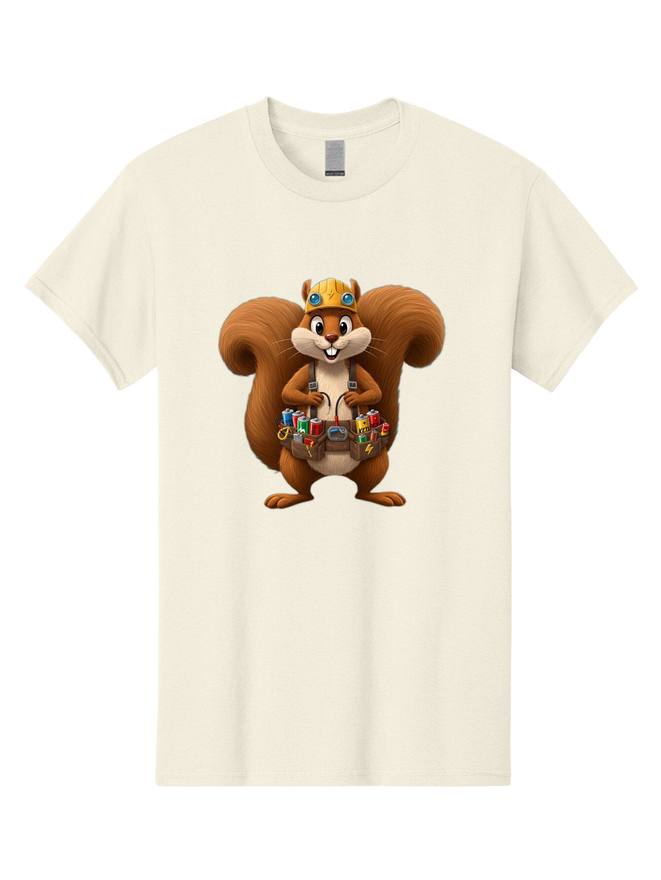 Squirrel-Technician Men'S Graphic Tee, 100% Cotton, Comfortable Casual Summer Wear, Machine Washable, Vintage Camera, Old Camera, Antique Camera, Black Camera, Classic Photography, Photography Equipment, Nostalgic Device, Film Camera, Baq052 13