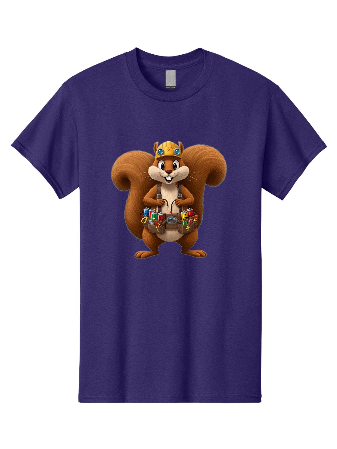 Squirrel-Technician Men'S Graphic Tee, 100% Cotton, Comfortable Casual Summer Wear, Machine Washable, Vintage Camera, Old Camera, Antique Camera, Black Camera, Classic Photography, Photography Equipment, Nostalgic Device, Film Camera, Baq052 9