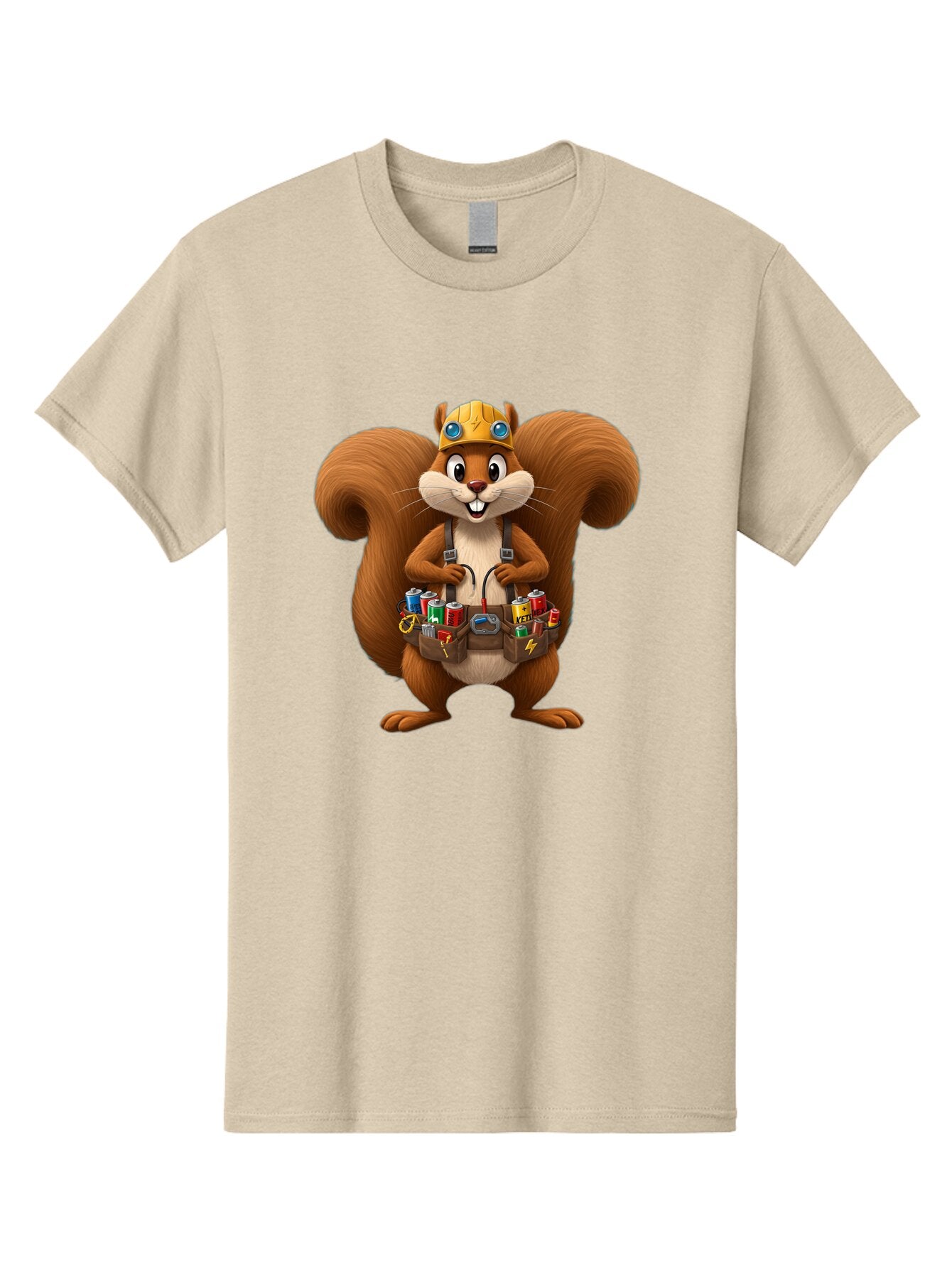 Squirrel-Technician Men'S Graphic Tee, 100% Cotton, Comfortable Casual Summer Wear, Machine Washable, Vintage Camera, Old Camera, Antique Camera, Black Camera, Classic Photography, Photography Equipment, Nostalgic Device, Film Camera, Baq052 12