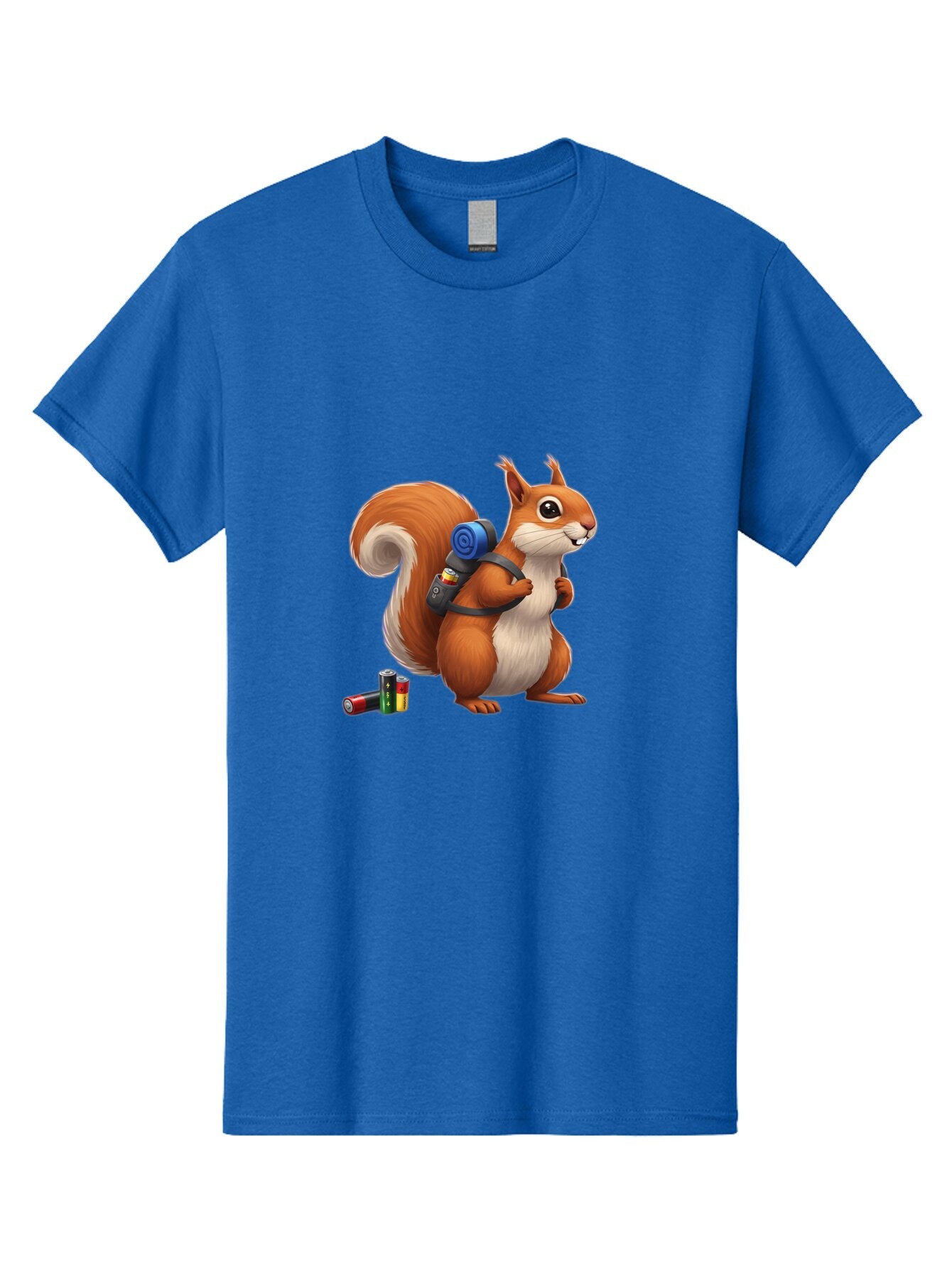 Squirrel-With-Backpack Men'S Graphic Tee, 100% Cotton, Comfortable Casual Summer Wear, Machine Washable, Vintage Camera, Old Camera, Antique Camera, Black Camera, Classic Photography, Photography Equipment, Nostalgic Device, Film Camera, Baq053 8