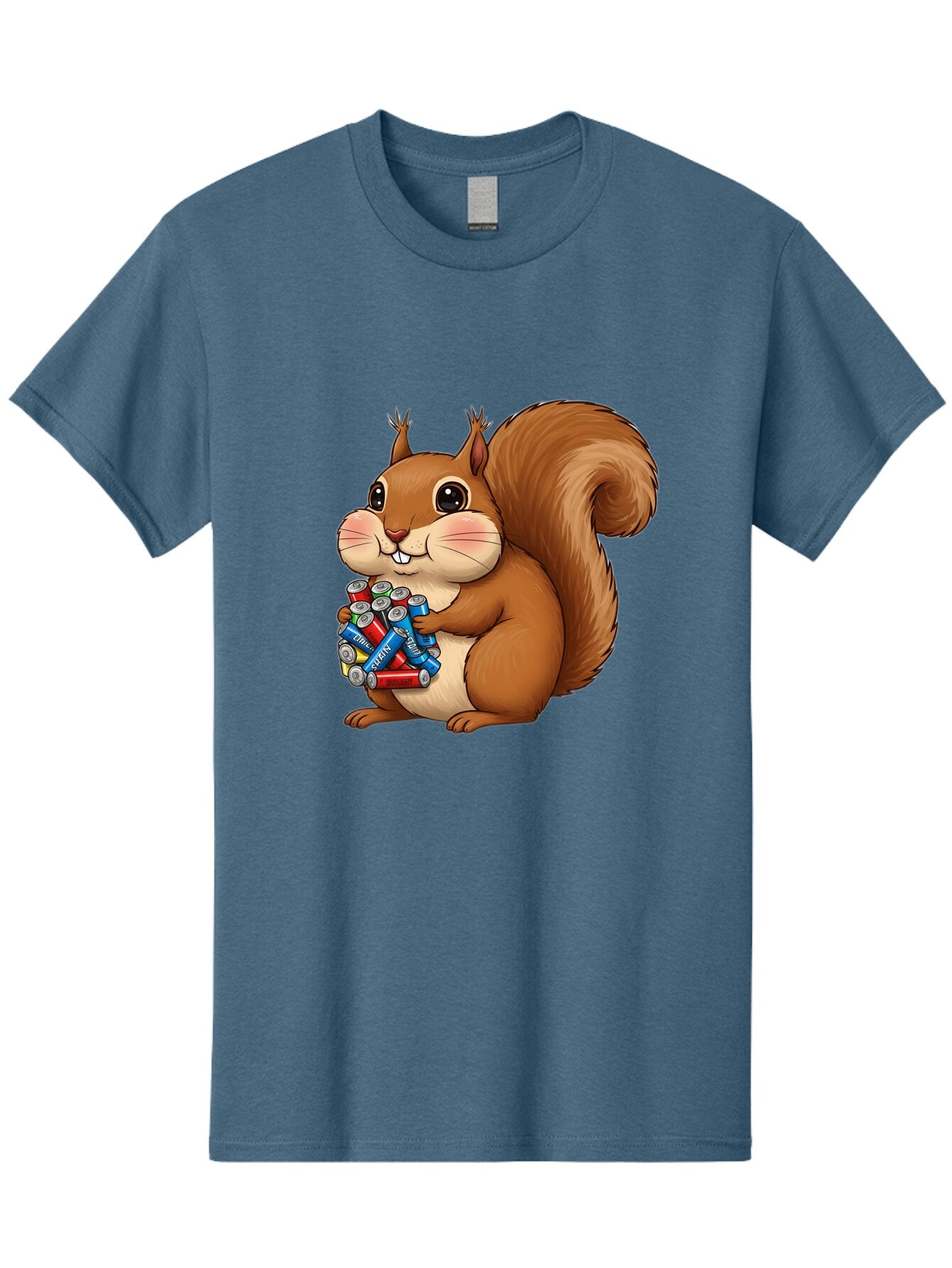 Squirrel-With-Batteries Men'S Graphic Tee, 100% Cotton, Comfortable Casual Summer Wear, Machine Washable, Vintage Camera, Old Camera, Antique Camera, Black Camera, Classic Photography, Photography Equipment, Nostalgic Device, Film Camera, Baq054 7