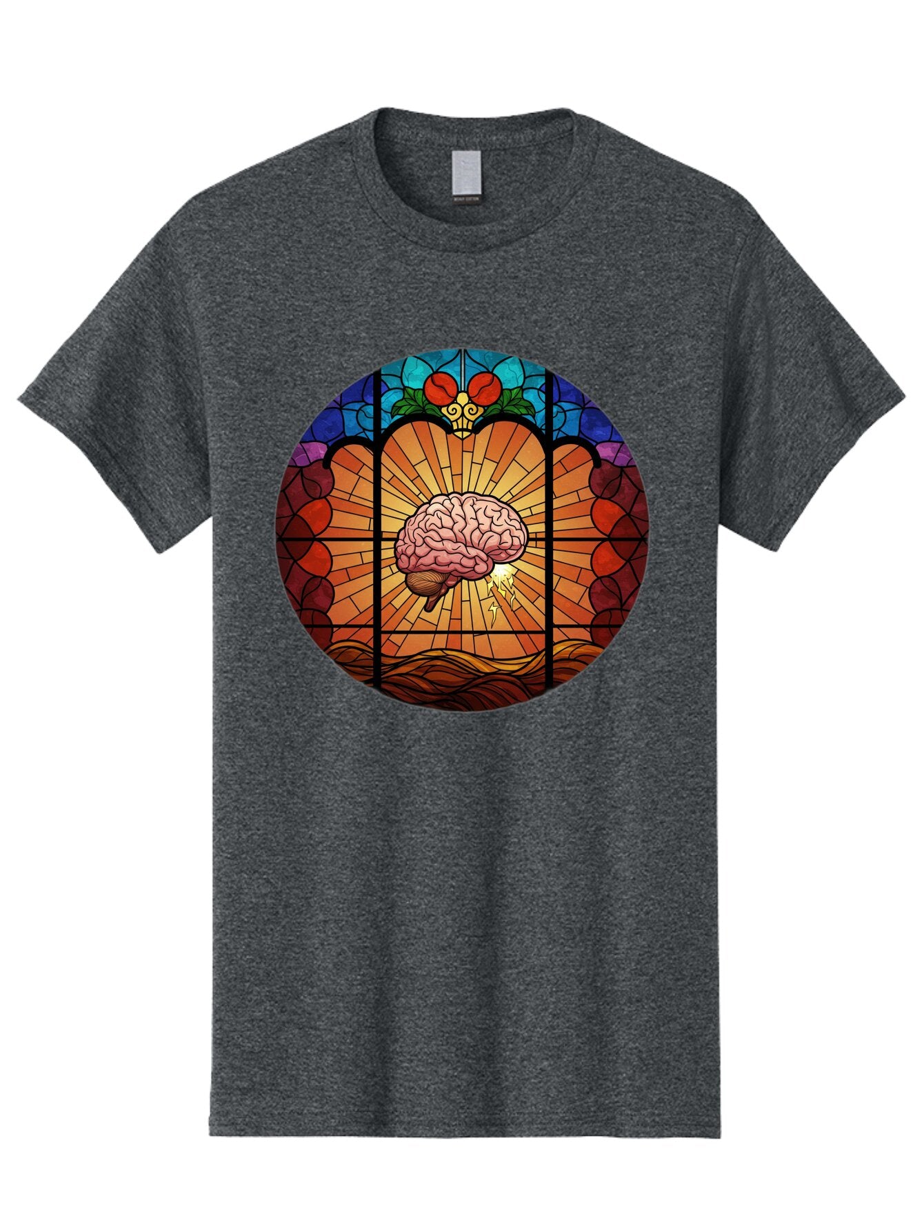 Stained-Glass-Brain Men'S Graphic Tee, 100% Cotton, Comfortable Casual Summer Wear, Machine Washable, Vintage Camera, Old Camera, Antique Camera, Black Camera, Classic Photography, Photography Equipment, Nostalgic Device, Film Camera, Baq056 14