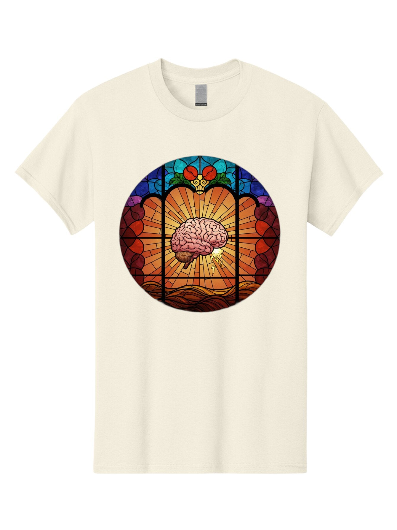 Stained-Glass-Brain Men'S Graphic Tee, 100% Cotton, Comfortable Casual Summer Wear, Machine Washable, Vintage Camera, Old Camera, Antique Camera, Black Camera, Classic Photography, Photography Equipment, Nostalgic Device, Film Camera, Baq056 6