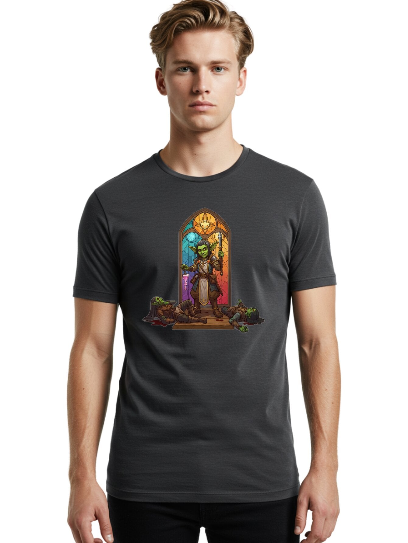 Stained-Glass-Goblin Men'S Graphic Tee, 100% Cotton, Comfortable Casual Summer Wear, Machine Washable, Vintage Camera, Old Camera, Antique Camera, Black Camera, Classic Photography, Photography Equipment, Nostalgic Device, Film Camera, Baq059 20