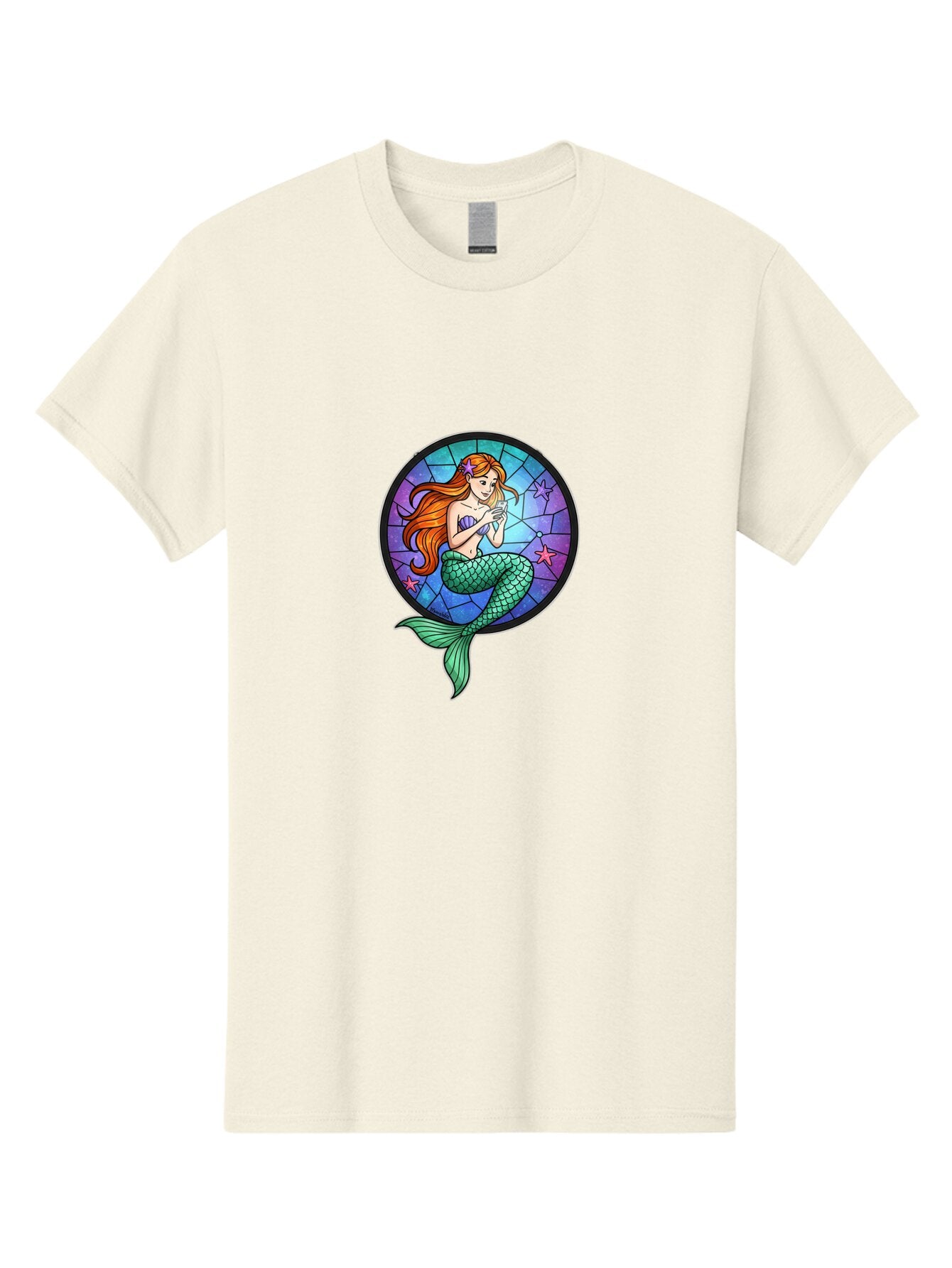 Stained-Glass-Mermaid Men'S Graphic Tee, 100% Cotton, Comfortable Casual Summer Wear, Machine Washable, Vintage Camera, Old Camera, Antique Camera, Black Camera, Classic Photography, Photography Equipment, Nostalgic Device, Film Camera, Baq061 7