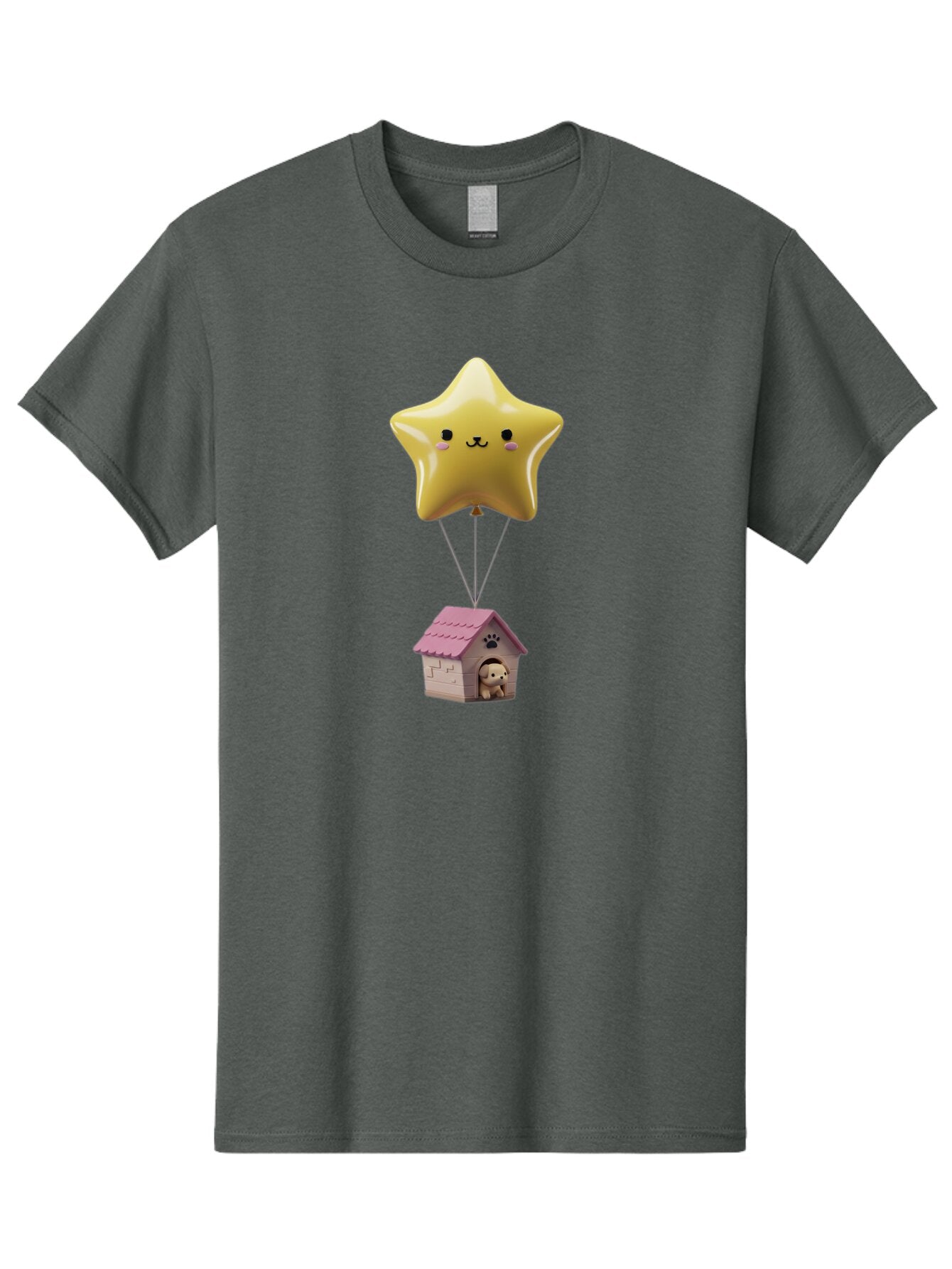 Star-Balloon-Doghouse Men'S Graphic Tee, 100% Cotton, Comfortable Casual Summer Wear, Machine Washable, Vintage Camera, Old Camera, Antique Camera, Black Camera, Classic Photography, Photography Equipment, Nostalgic Device, Film Camera, Baq063 15
