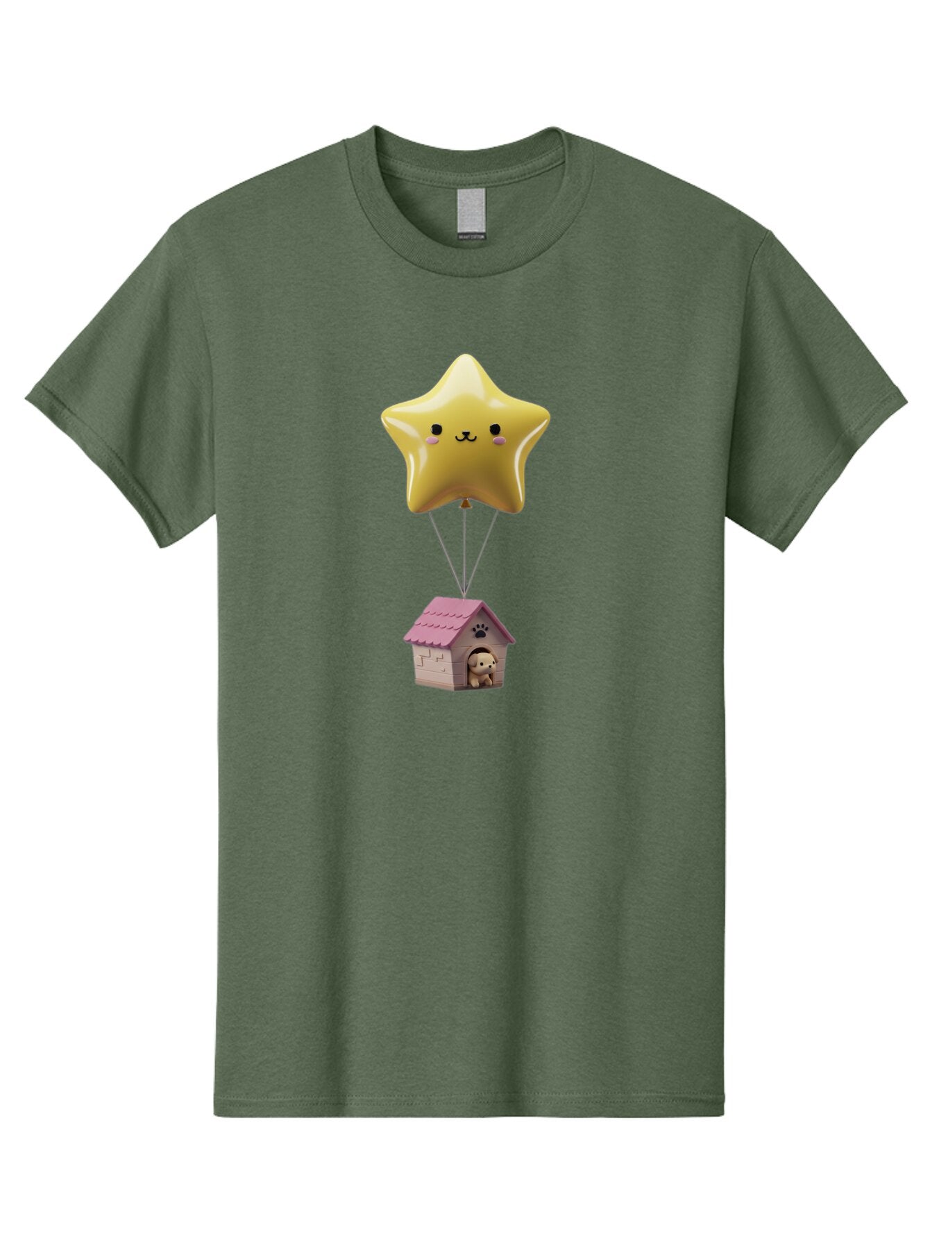Star-Balloon-Doghouse Men'S Graphic Tee, 100% Cotton, Comfortable Casual Summer Wear, Machine Washable, Vintage Camera, Old Camera, Antique Camera, Black Camera, Classic Photography, Photography Equipment, Nostalgic Device, Film Camera, Baq063 6