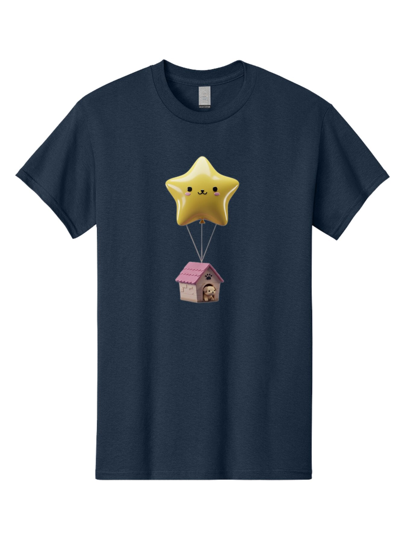 Star-Balloon-Doghouse Men'S Graphic Tee, 100% Cotton, Comfortable Casual Summer Wear, Machine Washable, Vintage Camera, Old Camera, Antique Camera, Black Camera, Classic Photography, Photography Equipment, Nostalgic Device, Film Camera, Baq063 3