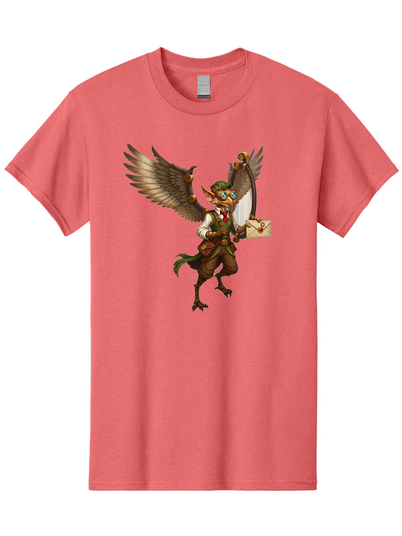 Steampunk-Bird-Character Men'S Graphic Tee, 100% Cotton, Comfortable Casual Summer Wear, Machine Washable, Vintage Camera, Old Camera, Antique Camera, Black Camera, Classic Photography, Photography Equipment, Nostalgic Device, Film Camera, Baq067 4