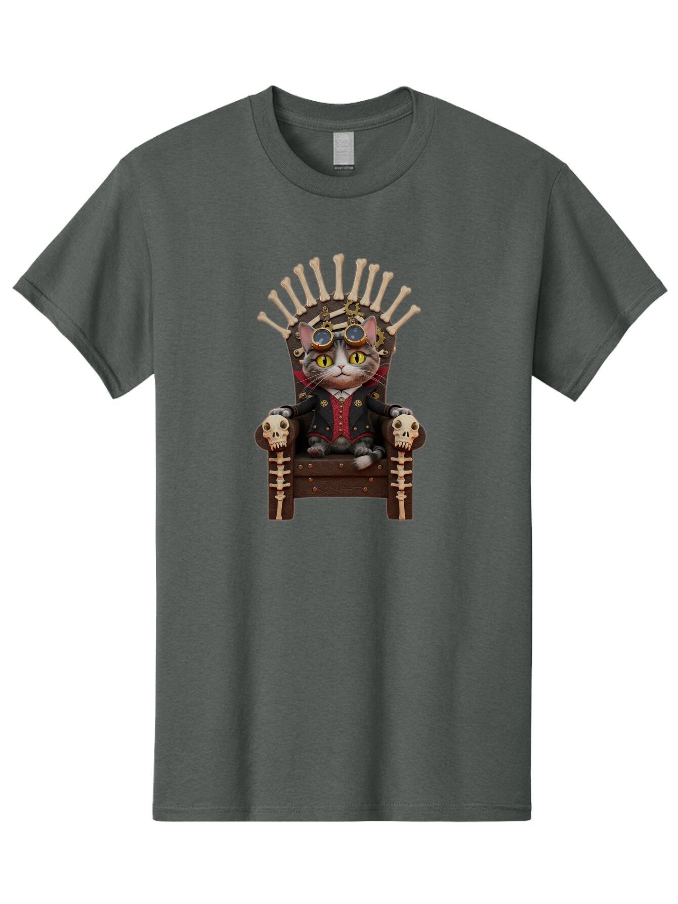 Steampunk-Cat Men'S Graphic Tee, 100% Cotton, Comfortable Casual Summer Wear, Machine Washable, Vintage Camera, Old Camera, Antique Camera, Black Camera, Classic Photography, Photography Equipment, Nostalgic Device, Film Camera, Camera Art Baq070 13