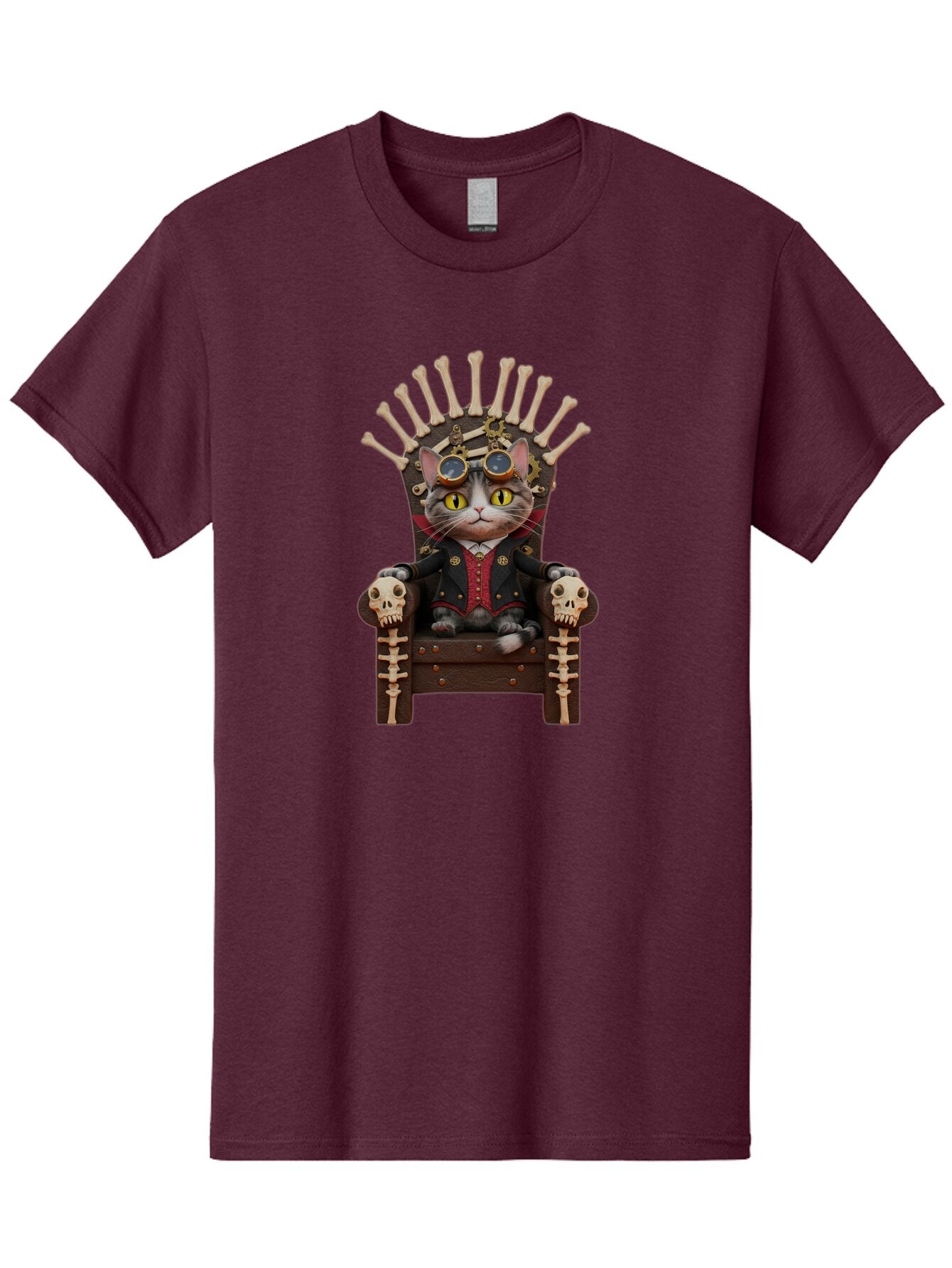 Steampunk-Cat Men'S Graphic Tee, 100% Cotton, Comfortable Casual Summer Wear, Machine Washable, Vintage Camera, Old Camera, Antique Camera, Black Camera, Classic Photography, Photography Equipment, Nostalgic Device, Film Camera, Camera Art Baq070 9