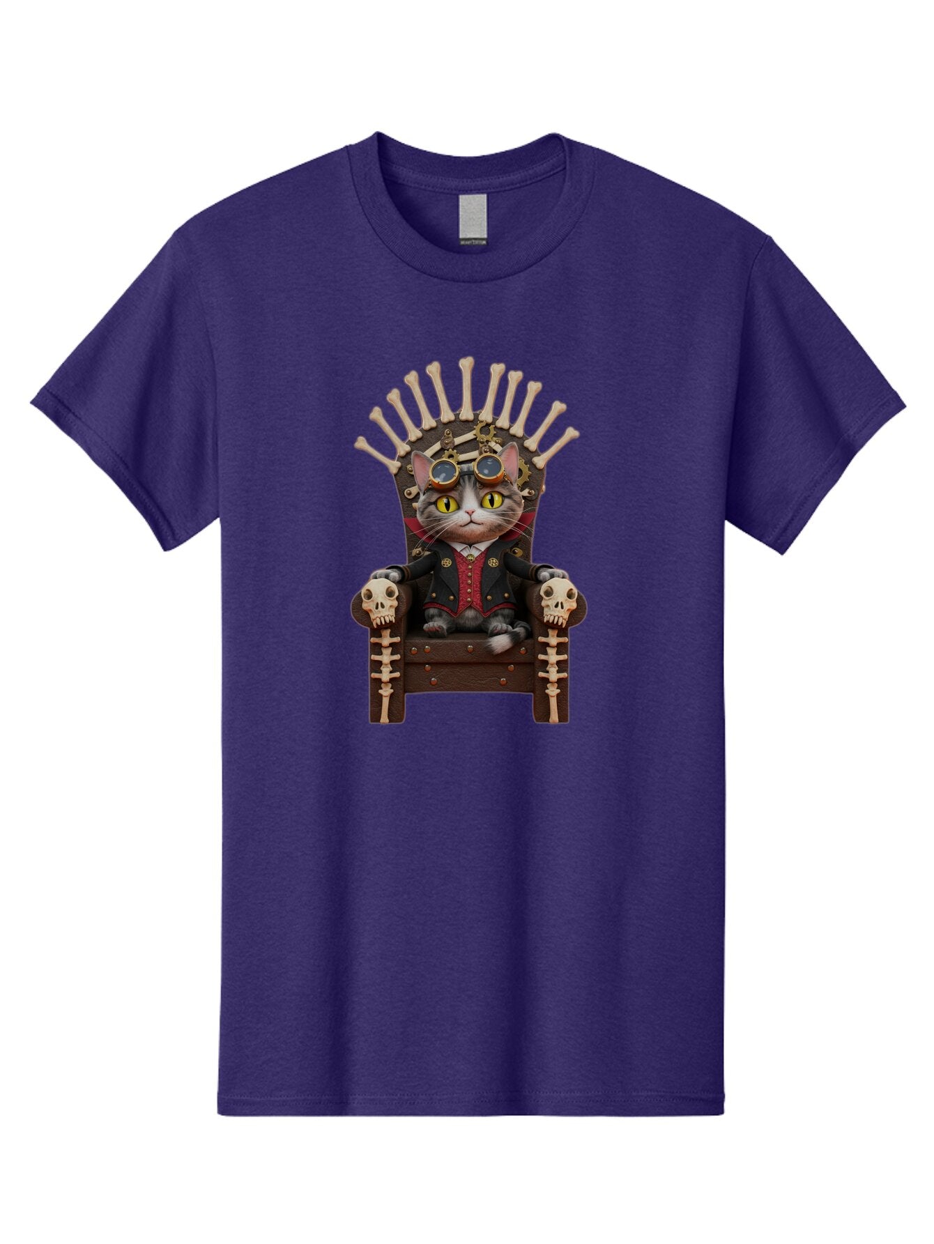 Steampunk-Cat Men'S Graphic Tee, 100% Cotton, Comfortable Casual Summer Wear, Machine Washable, Vintage Camera, Old Camera, Antique Camera, Black Camera, Classic Photography, Photography Equipment, Nostalgic Device, Film Camera, Camera Art Baq070 8