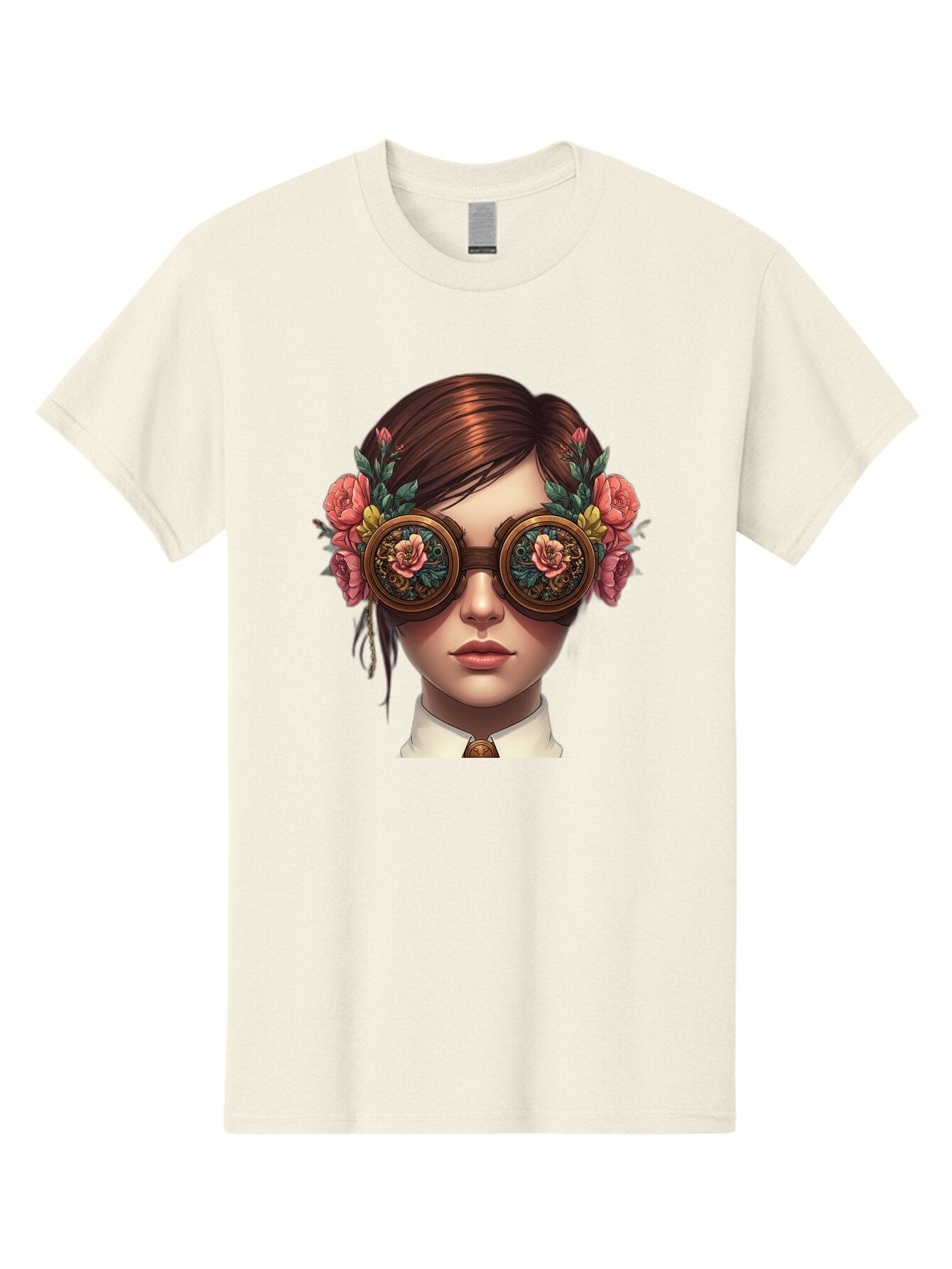 Steampunk-Girl Men'S Graphic Tee, 100% Cotton, Comfortable Casual Summer Wear, Machine Washable, Vintage Camera, Old Camera, Antique Camera, Black Camera, Classic Photography, Photography Equipment, Nostalgic Device, Film Camera, Camera Art Baq071 4