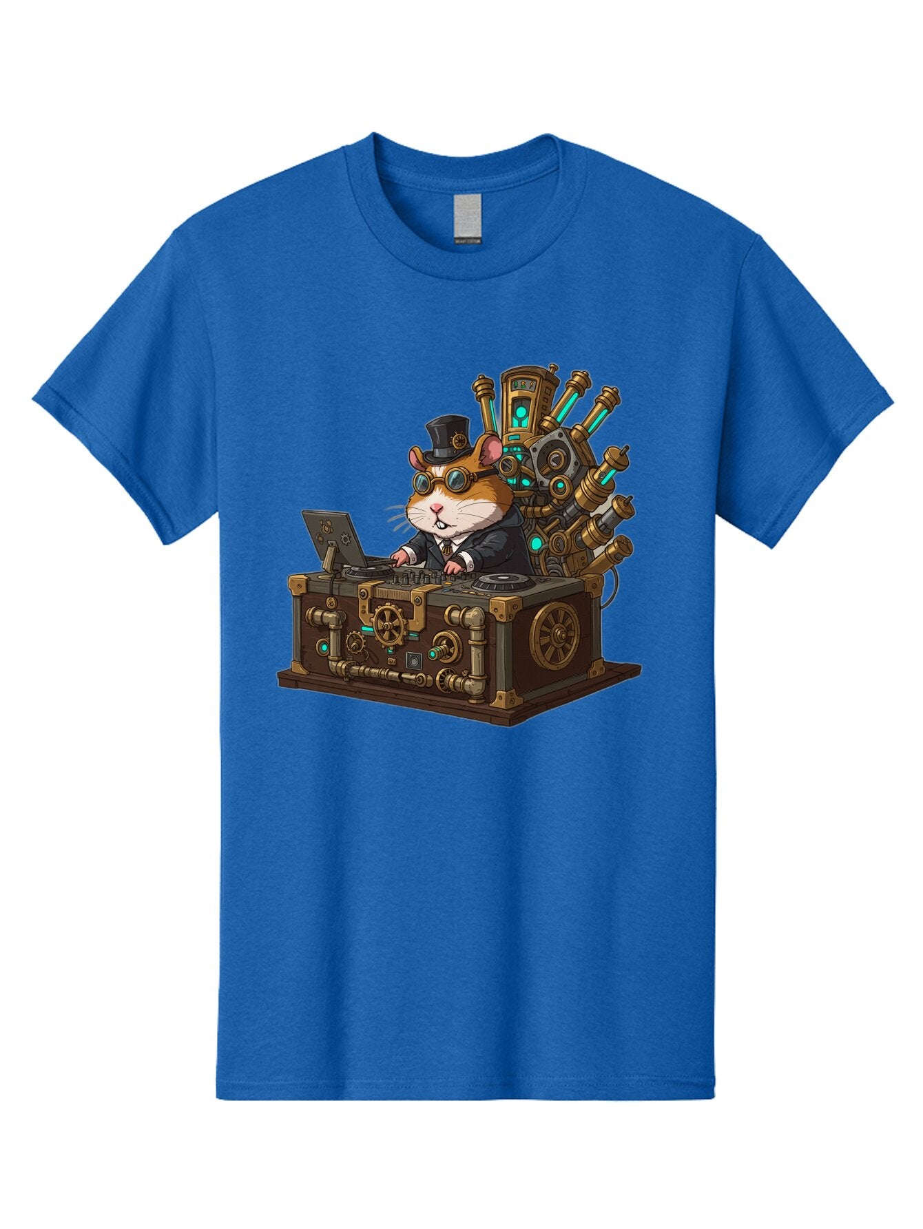 Steampunk-Hamster-Dj Men'S Graphic Tee, 100% Cotton, Comfortable Casual Summer Wear, Machine Washable, Vintage Camera, Old Camera, Antique Camera, Black Camera, Classic Photography, Photography Equipment, Nostalgic Device, Film Camera, Baq072 10