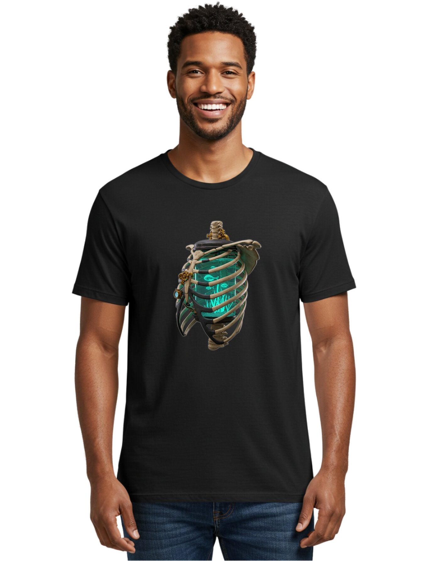Steampunk-Potion-Bottle Men'S Graphic Tee, 100% Cotton, Comfortable Casual Summer Wear, Machine Washable, Vintage Camera, Old Camera, Antique Camera, Black Camera, Classic Photography, Photography Equipment, Nostalgic Device, Film Camera, Baq074 29