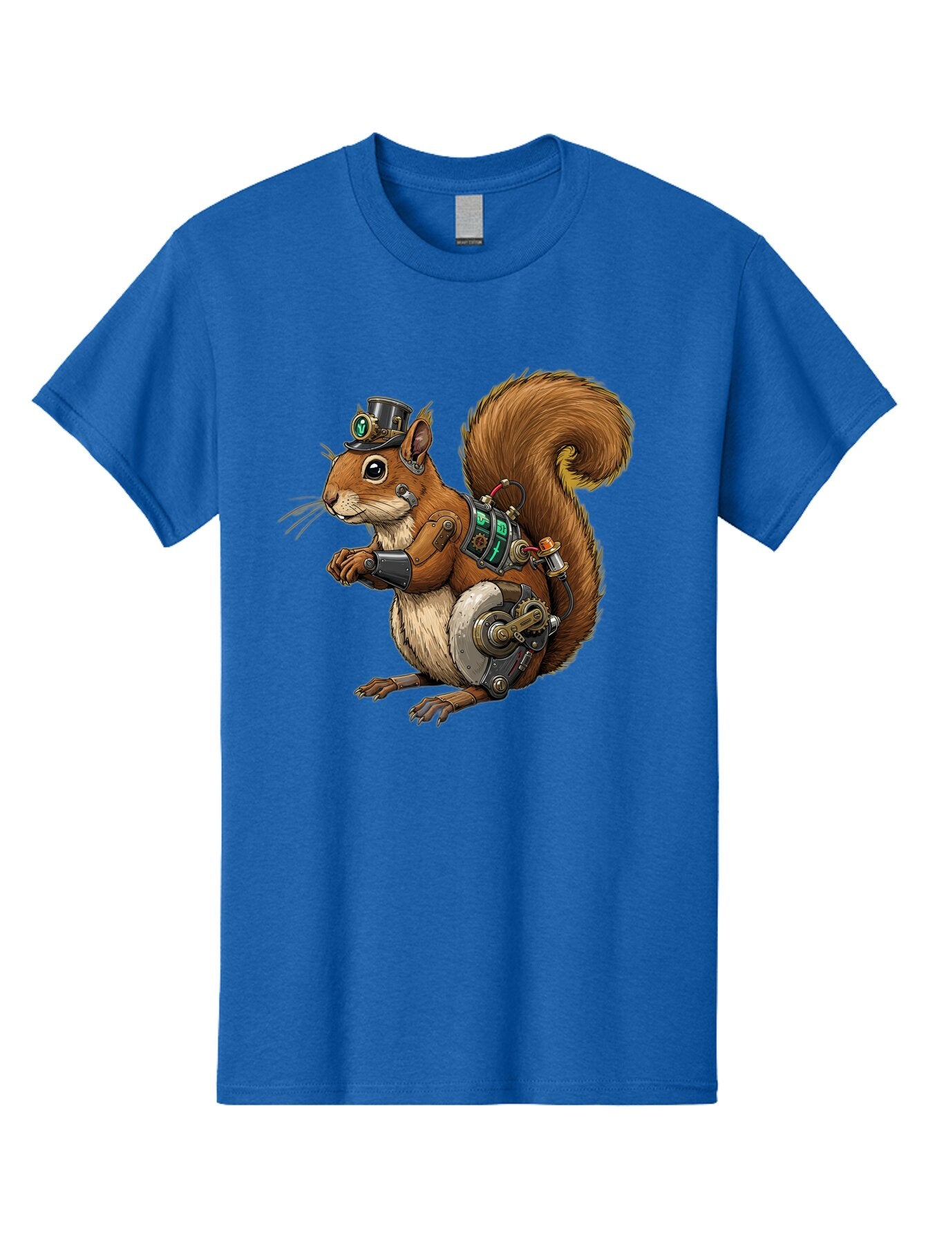 Steampunk-Squirrel Men'S Graphic Tee, 100% Cotton, Comfortable Casual Summer Wear, Machine Washable, Vintage Camera, Old Camera, Antique Camera, Black Camera, Classic Photography, Photography Equipment, Nostalgic Device, Film Camera, Baq075 10
