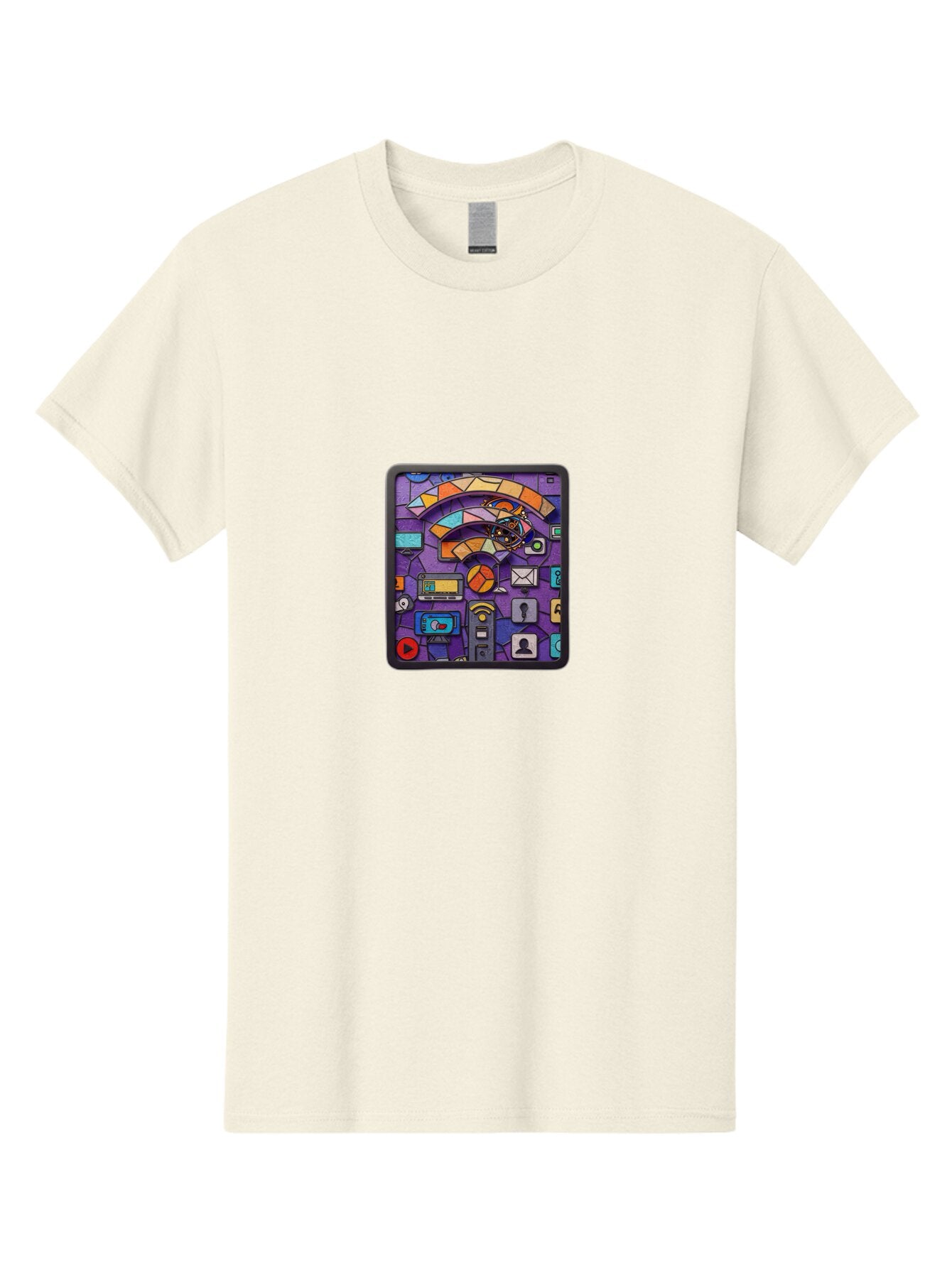 Stylized-Smartphone Men'S Graphic Tee, 100% Cotton, Comfortable Casual Summer Wear, Machine Washable, Vintage Camera, Old Camera, Antique Camera, Black Camera, Classic Photography, Photography Equipment, Nostalgic Device, Film Camera, Baq079 3