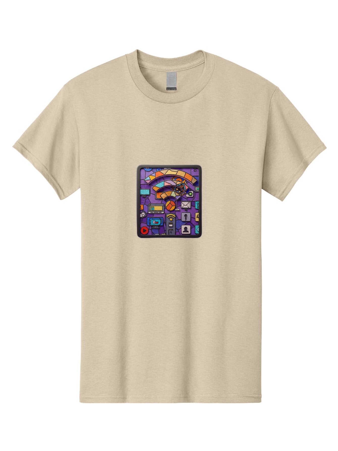 Stylized-Smartphone Men'S Graphic Tee, 100% Cotton, Comfortable Casual Summer Wear, Machine Washable, Vintage Camera, Old Camera, Antique Camera, Black Camera, Classic Photography, Photography Equipment, Nostalgic Device, Film Camera, Baq079 6