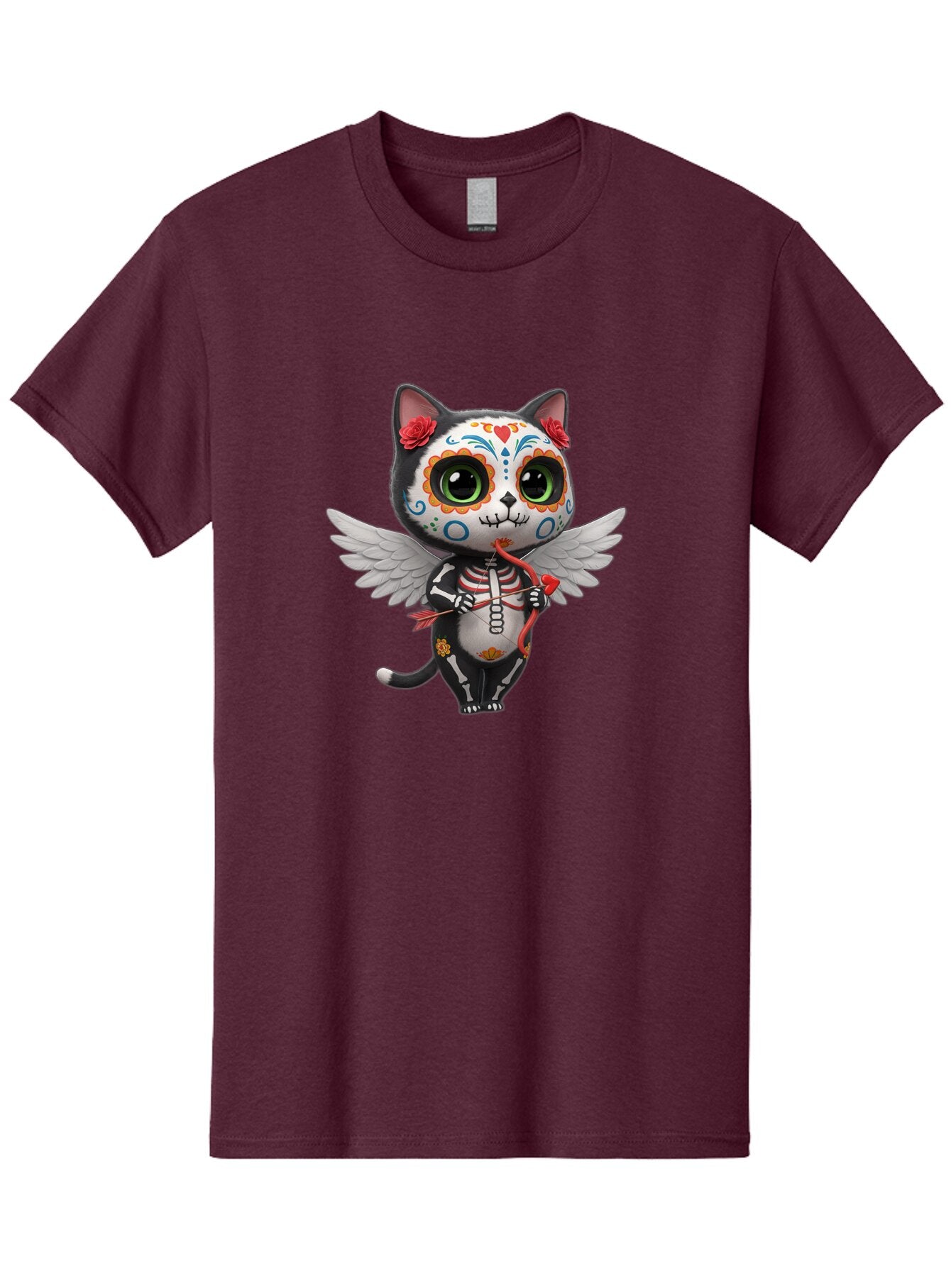 Sugar-Skull-Cat Men'S Graphic Tee, 100% Cotton, Comfortable Casual Summer Wear, Machine Washable, Vintage Camera, Old Camera, Antique Camera, Black Camera, Classic Photography, Photography Equipment, Nostalgic Device, Film Camera, Camera Art Baq081 12