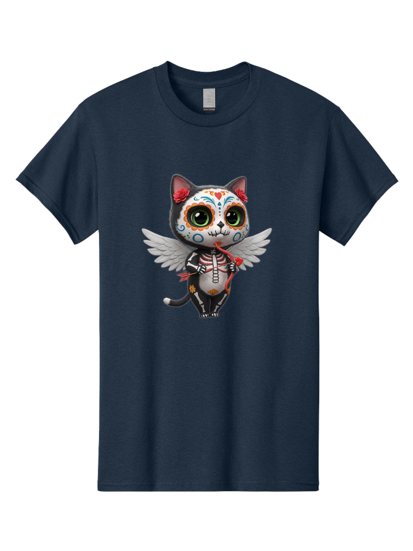Sugar-Skull-Cat Men'S Graphic Tee, 100% Cotton, Comfortable Casual Summer Wear, Machine Washable, Vintage Camera, Old Camera, Antique Camera, Black Camera, Classic Photography, Photography Equipment, Nostalgic Device, Film Camera, Camera Art Baq081 10