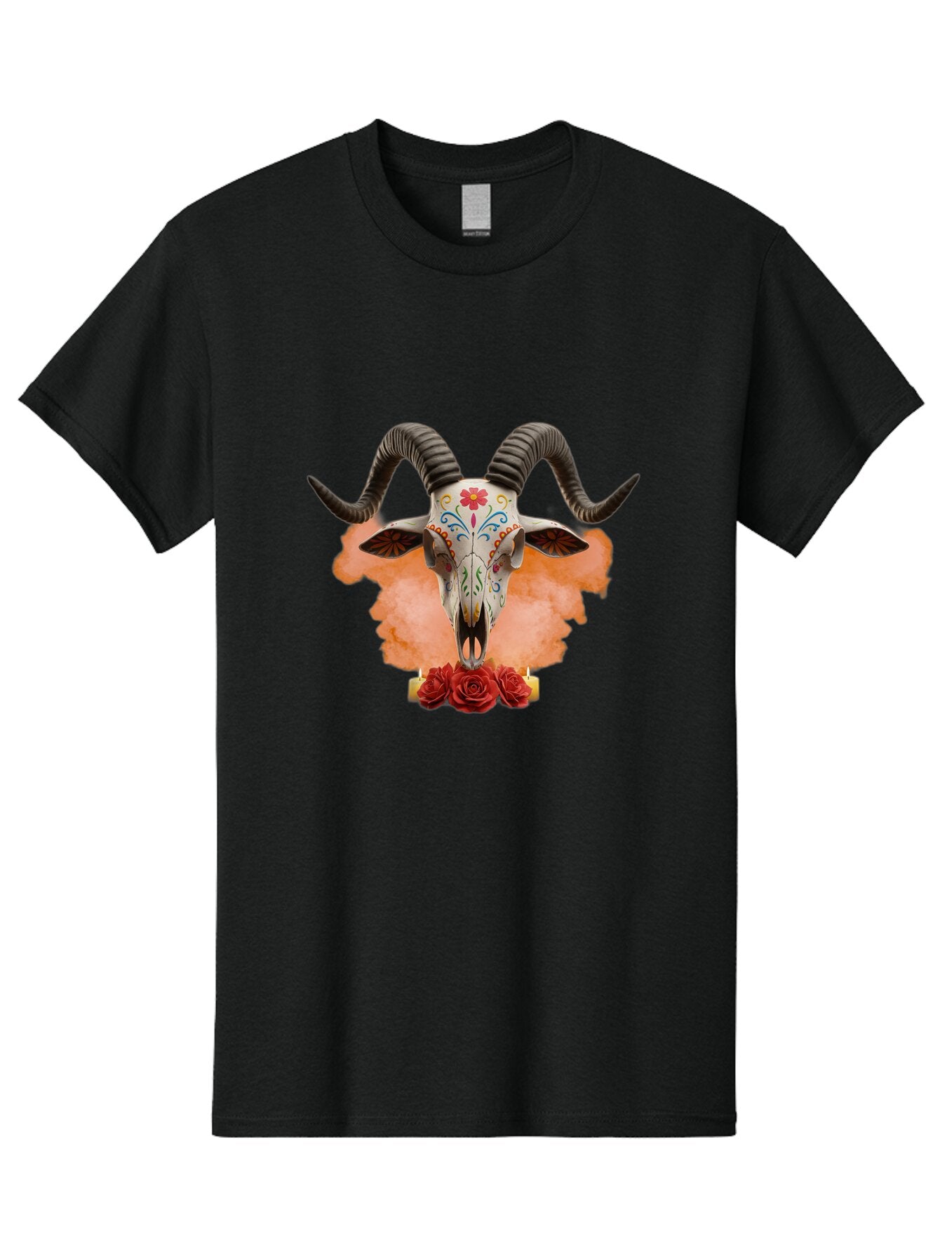 Sugar-Skull-Goat Men'S Graphic Tee, 100% Cotton, Comfortable Casual Summer Wear, Machine Washable, Vintage Camera, Old Camera, Antique Camera, Black Camera, Classic Photography, Photography Equipment, Nostalgic Device, Film Camera, Camera Art Baq082 7