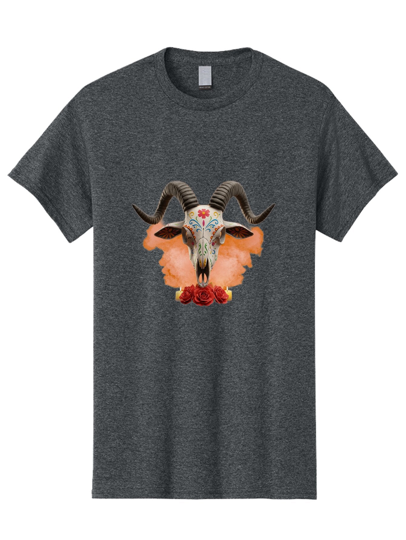 Sugar-Skull-Goat Men'S Graphic Tee, 100% Cotton, Comfortable Casual Summer Wear, Machine Washable, Vintage Camera, Old Camera, Antique Camera, Black Camera, Classic Photography, Photography Equipment, Nostalgic Device, Film Camera, Camera Art Baq082 11
