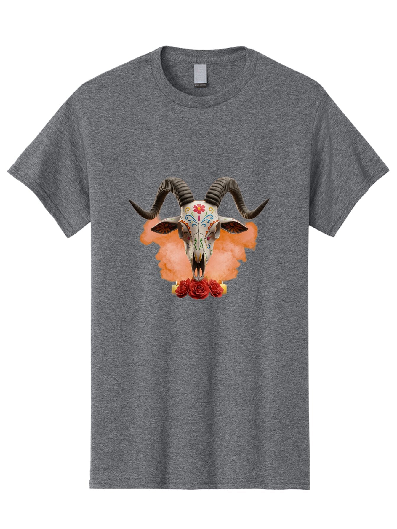 Sugar-Skull-Goat Men'S Graphic Tee, 100% Cotton, Comfortable Casual Summer Wear, Machine Washable, Vintage Camera, Old Camera, Antique Camera, Black Camera, Classic Photography, Photography Equipment, Nostalgic Device, Film Camera, Camera Art Baq082 4