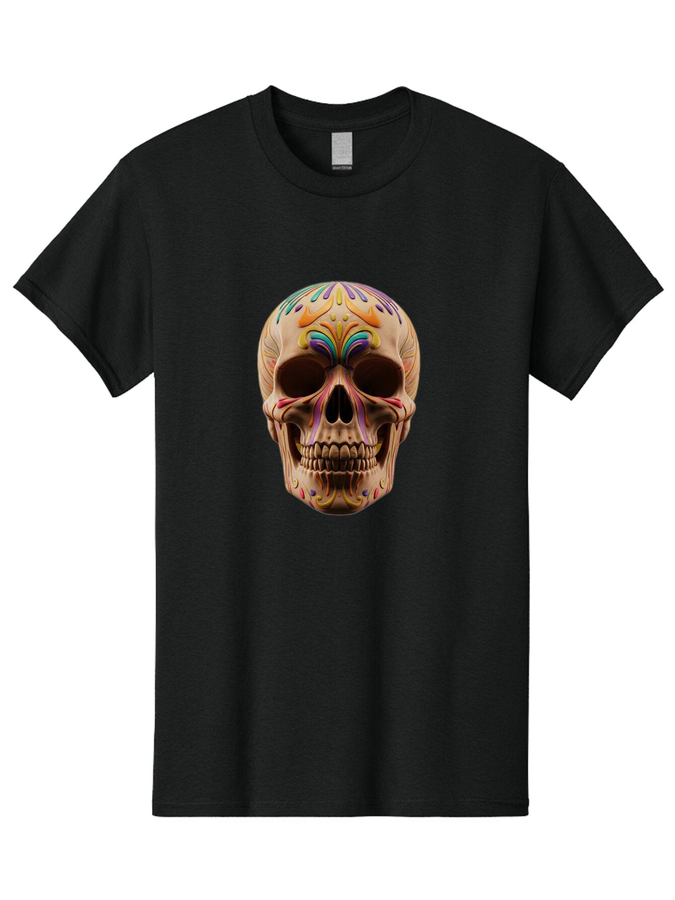Sugar-Skull Men'S Graphic Tee, 100% Cotton, Comfortable Casual Summer Wear, Machine Washable, Vintage Camera, Old Camera, Antique Camera, Black Camera, Classic Photography, Photography Equipment, Nostalgic Device, Film Camera, Camera Art Baq083 7
