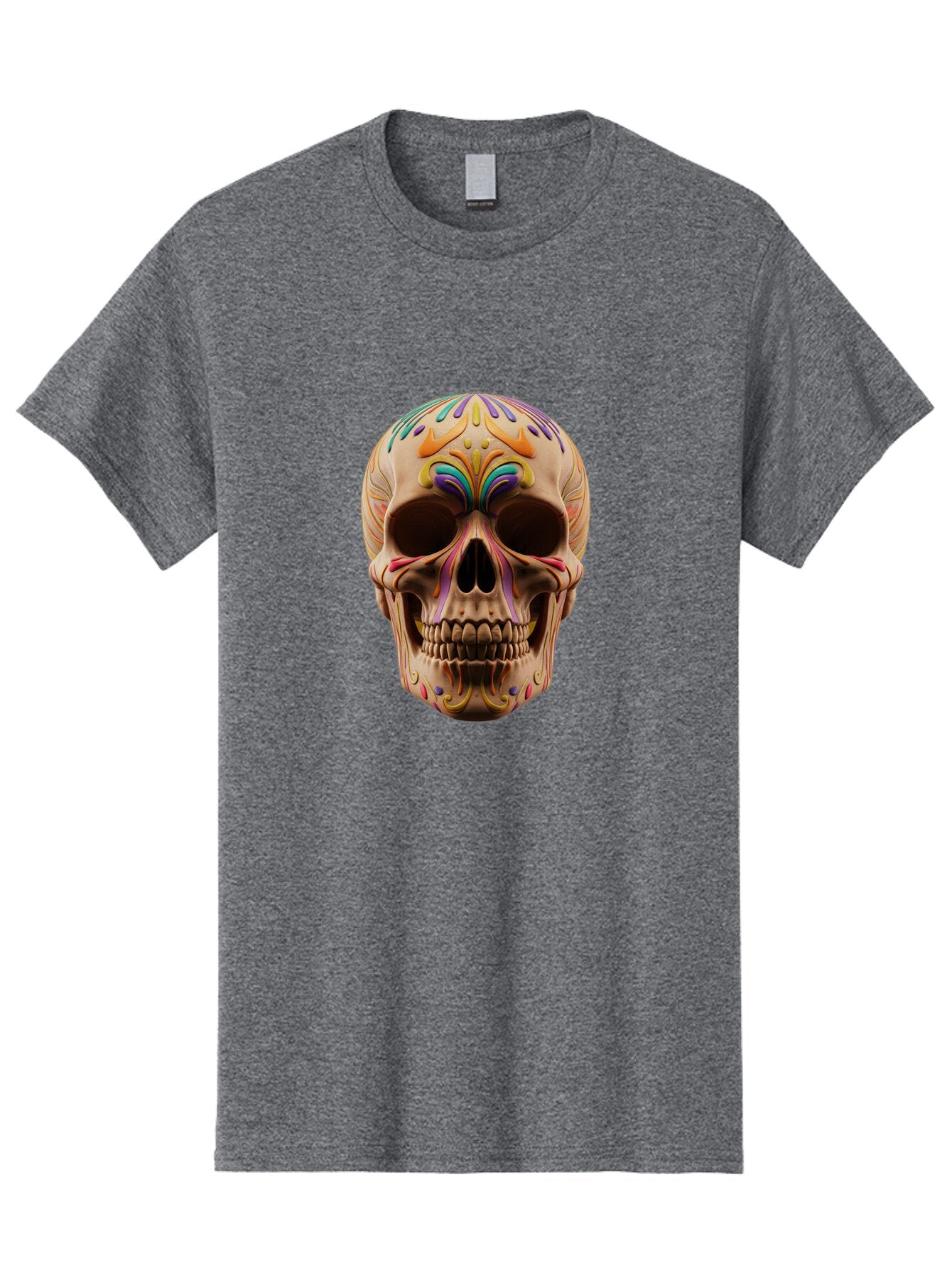 Sugar-Skull Men'S Graphic Tee, 100% Cotton, Comfortable Casual Summer Wear, Machine Washable, Vintage Camera, Old Camera, Antique Camera, Black Camera, Classic Photography, Photography Equipment, Nostalgic Device, Film Camera, Camera Art Baq083
