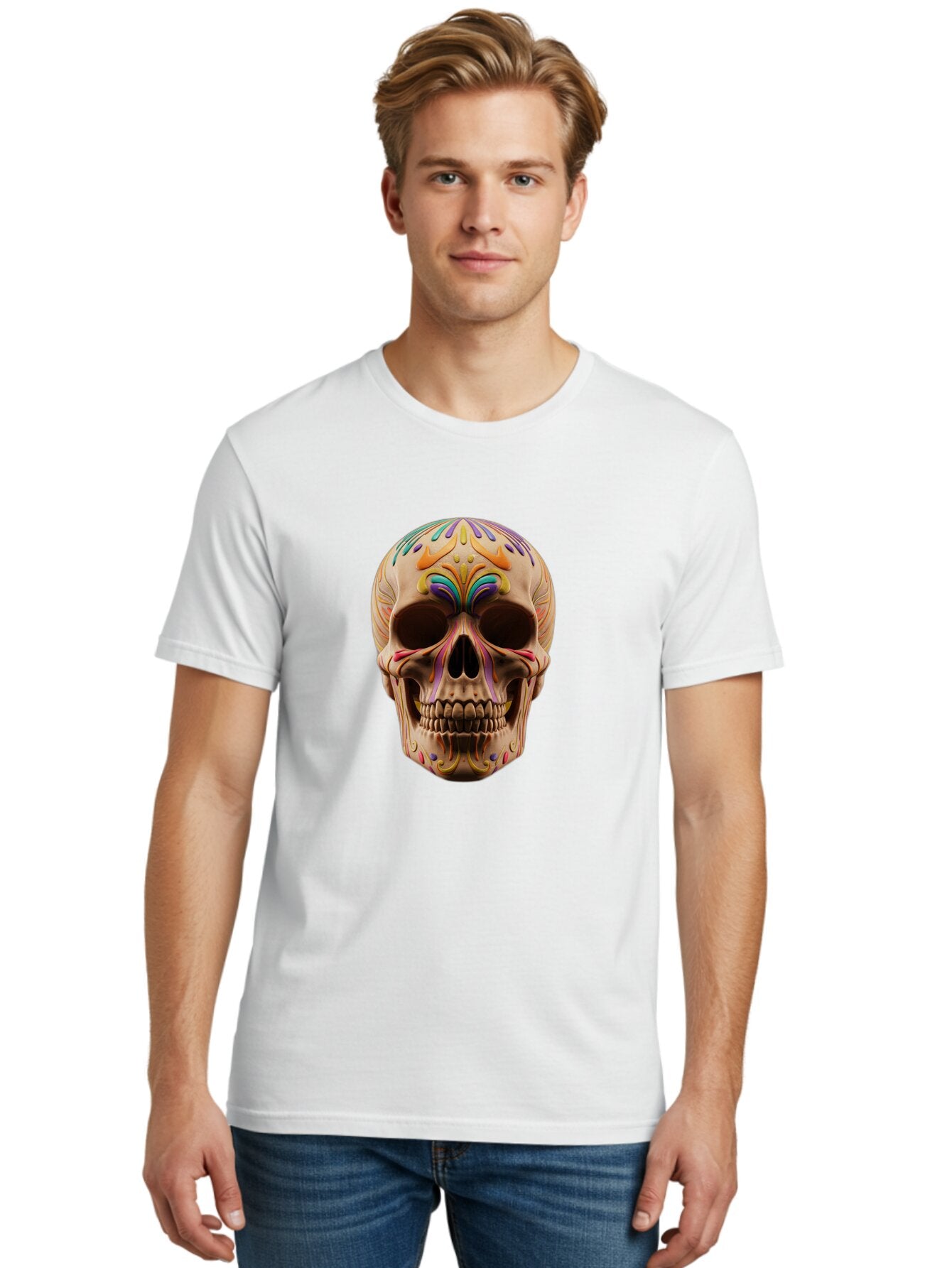 Sugar-Skull Men'S Graphic Tee, 100% Cotton, Comfortable Casual Summer Wear, Machine Washable, Vintage Camera, Old Camera, Antique Camera, Black Camera, Classic Photography, Photography Equipment, Nostalgic Device, Film Camera, Camera Art Baq083 21