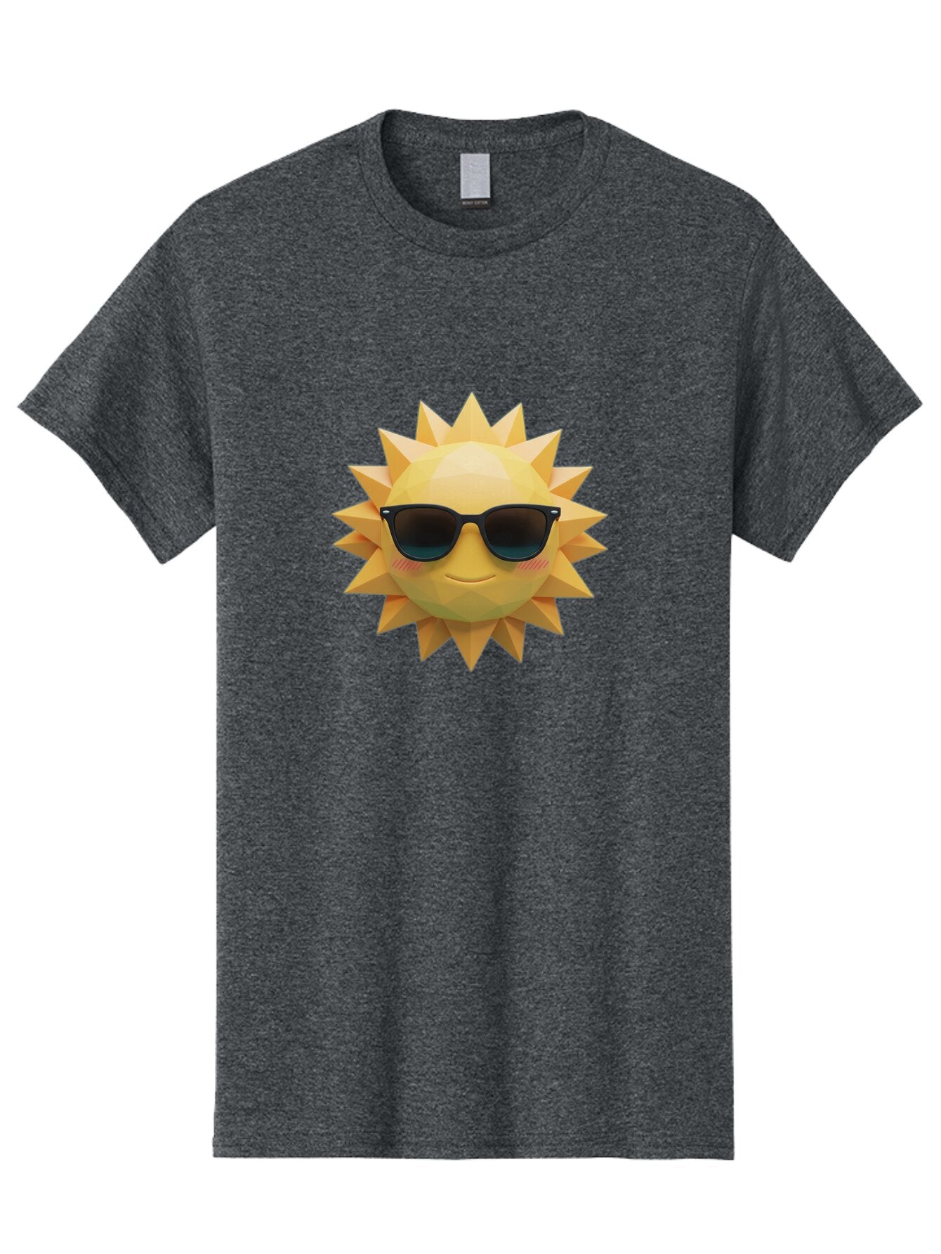 Sun-Wearing-Sunglasses-1 Men'S Graphic Tee, 100% Cotton, Comfortable Casual Summer Wear, Machine Washable, Vintage Camera, Old Camera, Antique Camera, Black Camera, Classic Photography, Photography Equipment, Nostalgic Device, Film Camera, Baq084 7