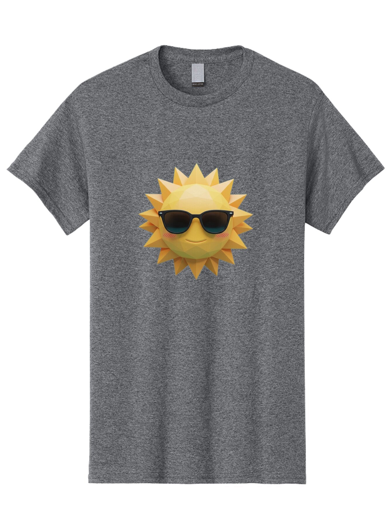 Sun-Wearing-Sunglasses-1 Men'S Graphic Tee, 100% Cotton, Comfortable Casual Summer Wear, Machine Washable, Vintage Camera, Old Camera, Antique Camera, Black Camera, Classic Photography, Photography Equipment, Nostalgic Device, Film Camera, Baq084 11