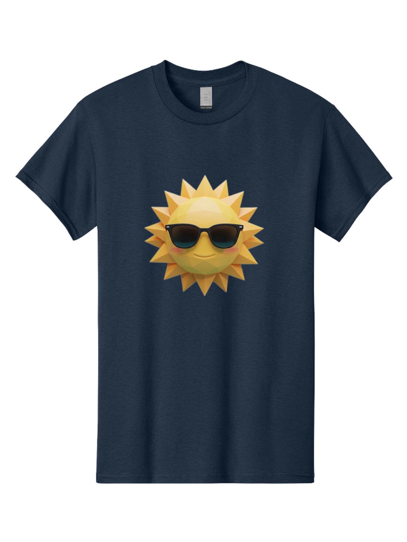 Sun-Wearing-Sunglasses-1 Men'S Graphic Tee, 100% Cotton, Comfortable Casual Summer Wear, Machine Washable, Vintage Camera, Old Camera, Antique Camera, Black Camera, Classic Photography, Photography Equipment, Nostalgic Device, Film Camera, Baq084 5