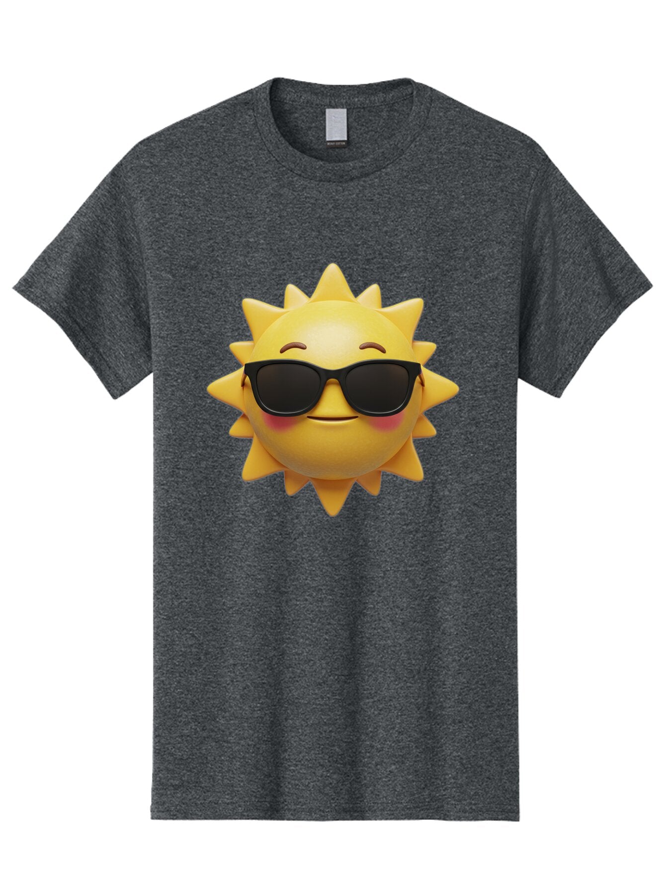 Sun-Wearing-Sunglasses-2 Men'S Graphic Tee, 100% Cotton, Comfortable Casual Summer Wear, Machine Washable, Vintage Camera, Old Camera, Antique Camera, Black Camera, Classic Photography, Photography Equipment, Nostalgic Device, Film Camera, Baq085 4