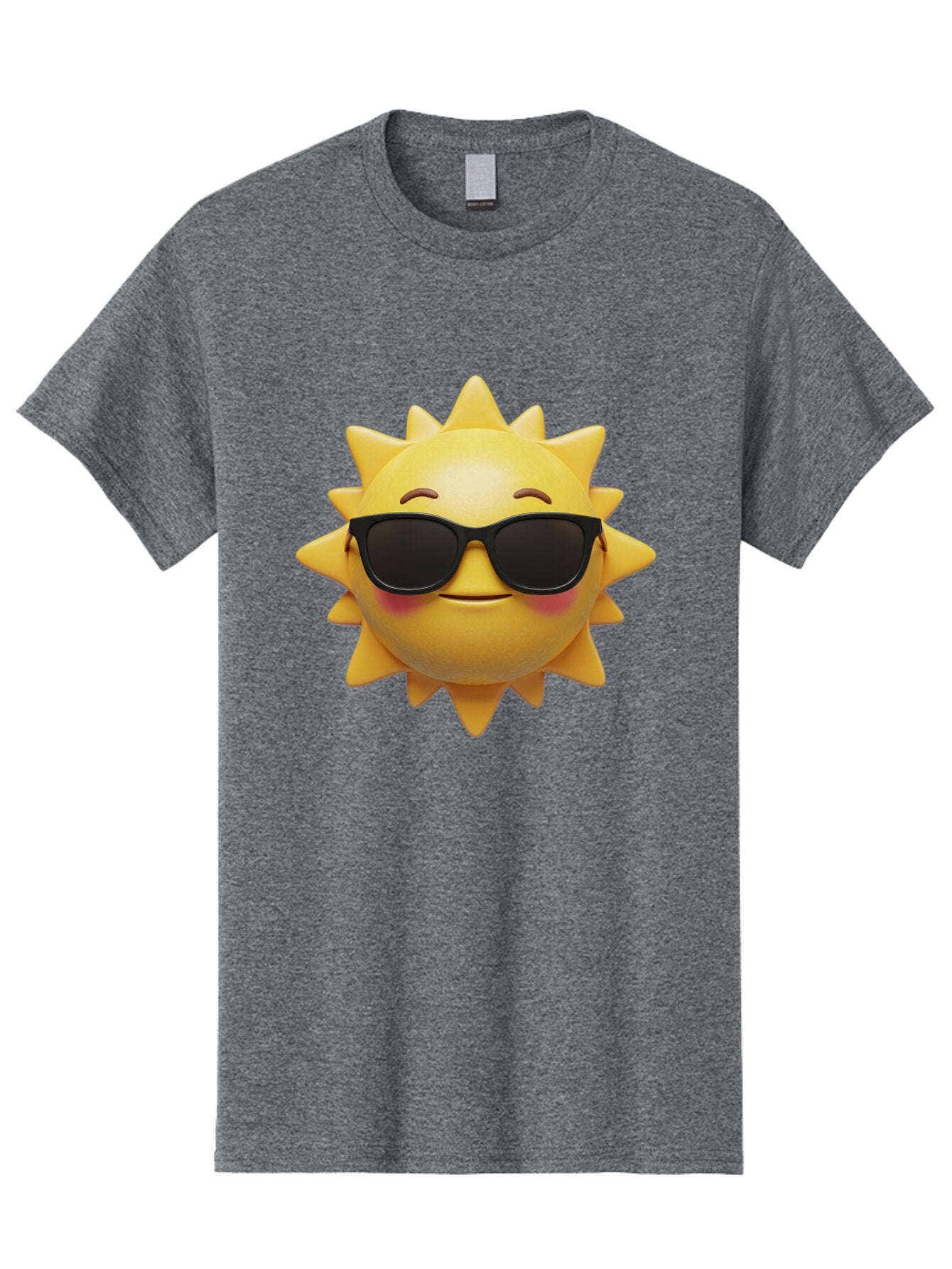 Sun-Wearing-Sunglasses-2 Men'S Graphic Tee, 100% Cotton, Comfortable Casual Summer Wear, Machine Washable, Vintage Camera, Old Camera, Antique Camera, Black Camera, Classic Photography, Photography Equipment, Nostalgic Device, Film Camera, Baq085 7
