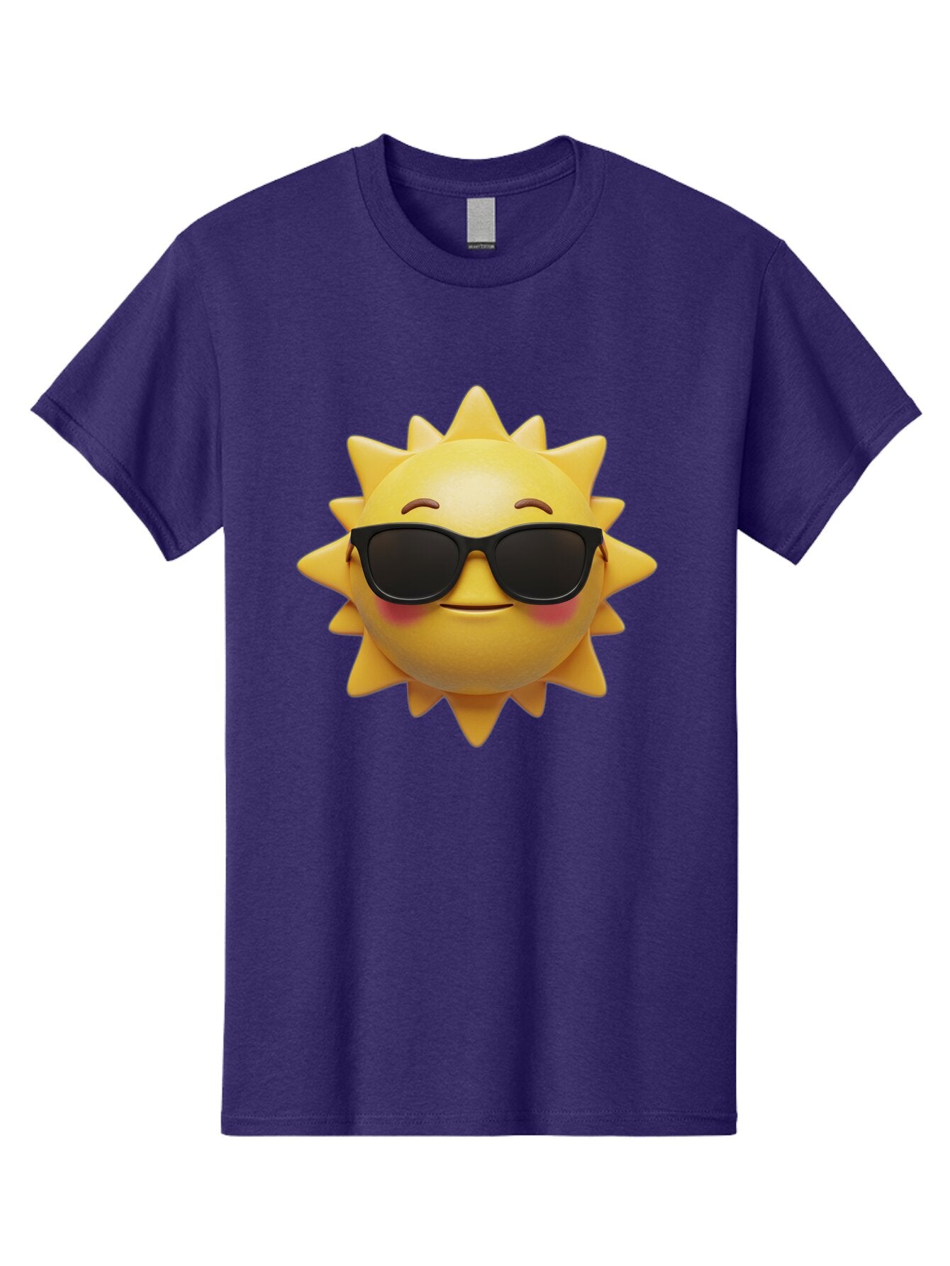 Sun-Wearing-Sunglasses-2 Men'S Graphic Tee, 100% Cotton, Comfortable Casual Summer Wear, Machine Washable, Vintage Camera, Old Camera, Antique Camera, Black Camera, Classic Photography, Photography Equipment, Nostalgic Device, Film Camera, Baq085 2