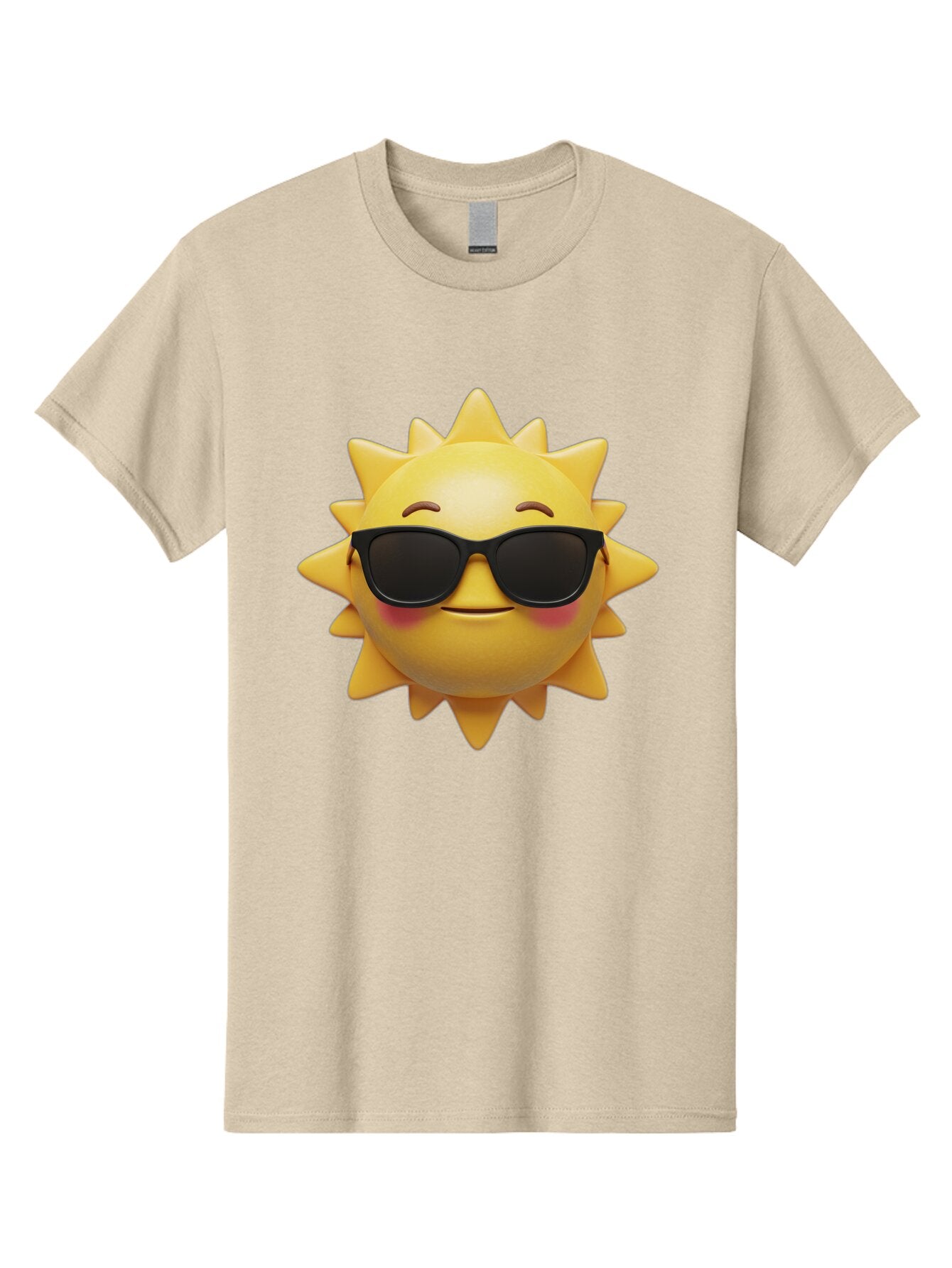 Sun-Wearing-Sunglasses-2 Men'S Graphic Tee, 100% Cotton, Comfortable Casual Summer Wear, Machine Washable, Vintage Camera, Old Camera, Antique Camera, Black Camera, Classic Photography, Photography Equipment, Nostalgic Device, Film Camera, Baq085 6