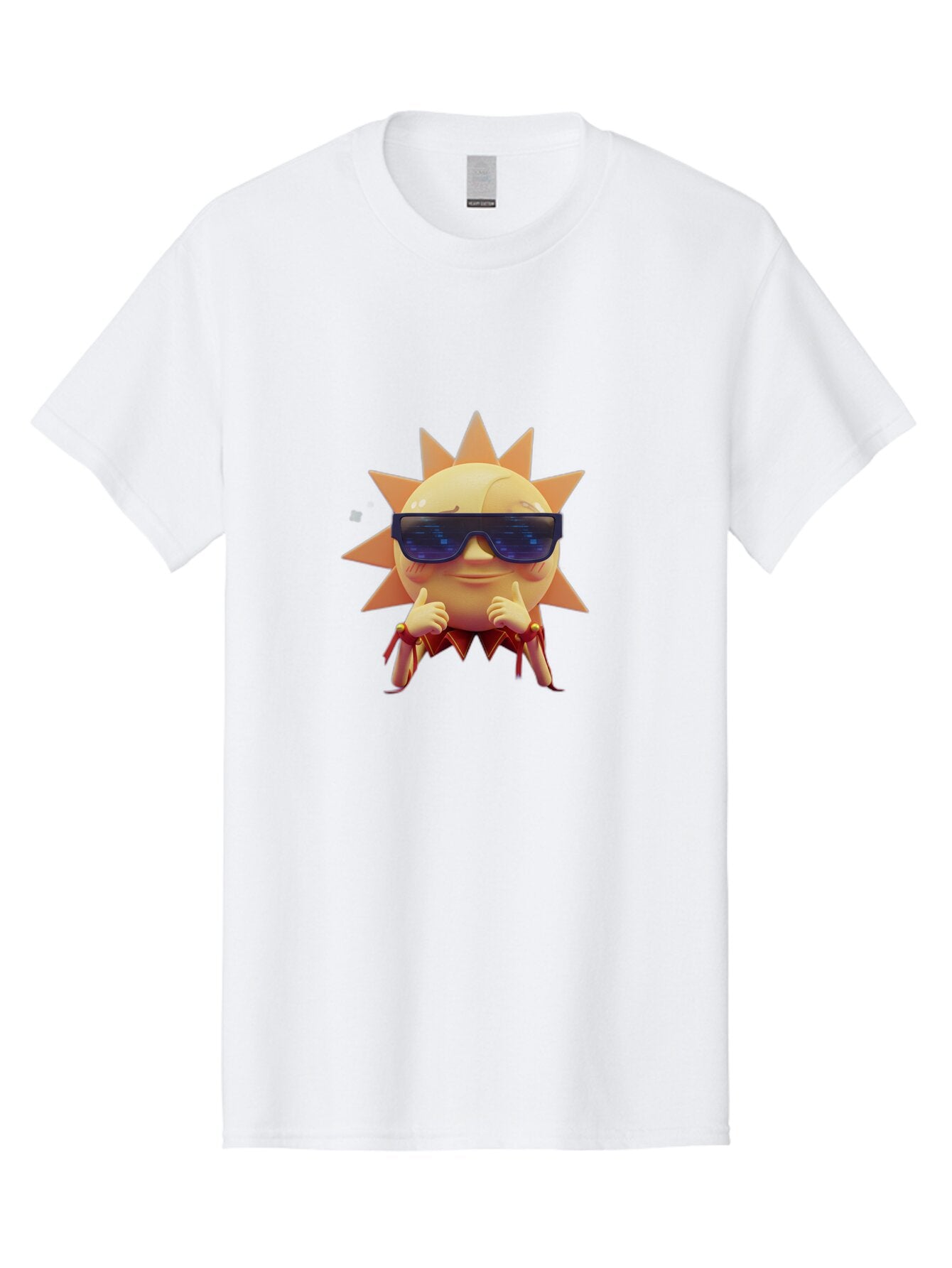 Sun-Wearing-Sunglasses-3 Men'S Graphic Tee, 100% Cotton, Comfortable Casual Summer Wear, Machine Washable, Vintage Camera, Old Camera, Antique Camera, Black Camera, Classic Photography, Photography Equipment, Nostalgic Device, Film Camera, Baq086 12