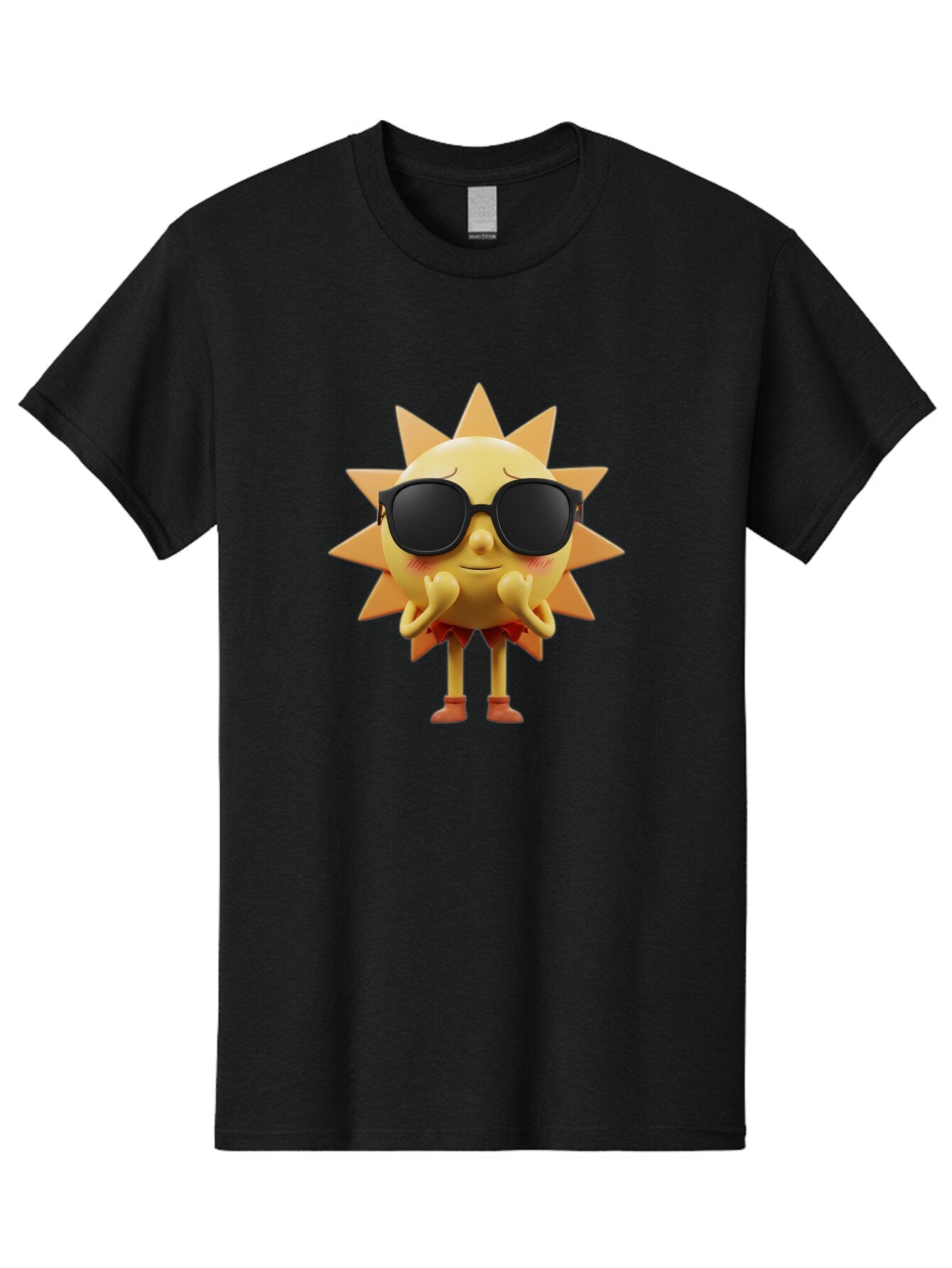 Sun-Wearing-Sunglasses Men'S Graphic Tee, 100% Cotton, Comfortable Casual Summer Wear, Machine Washable, Vintage Camera, Old Camera, Antique Camera, Black Camera, Classic Photography, Photography Equipment, Nostalgic Device, Film Camera, Baq087 5