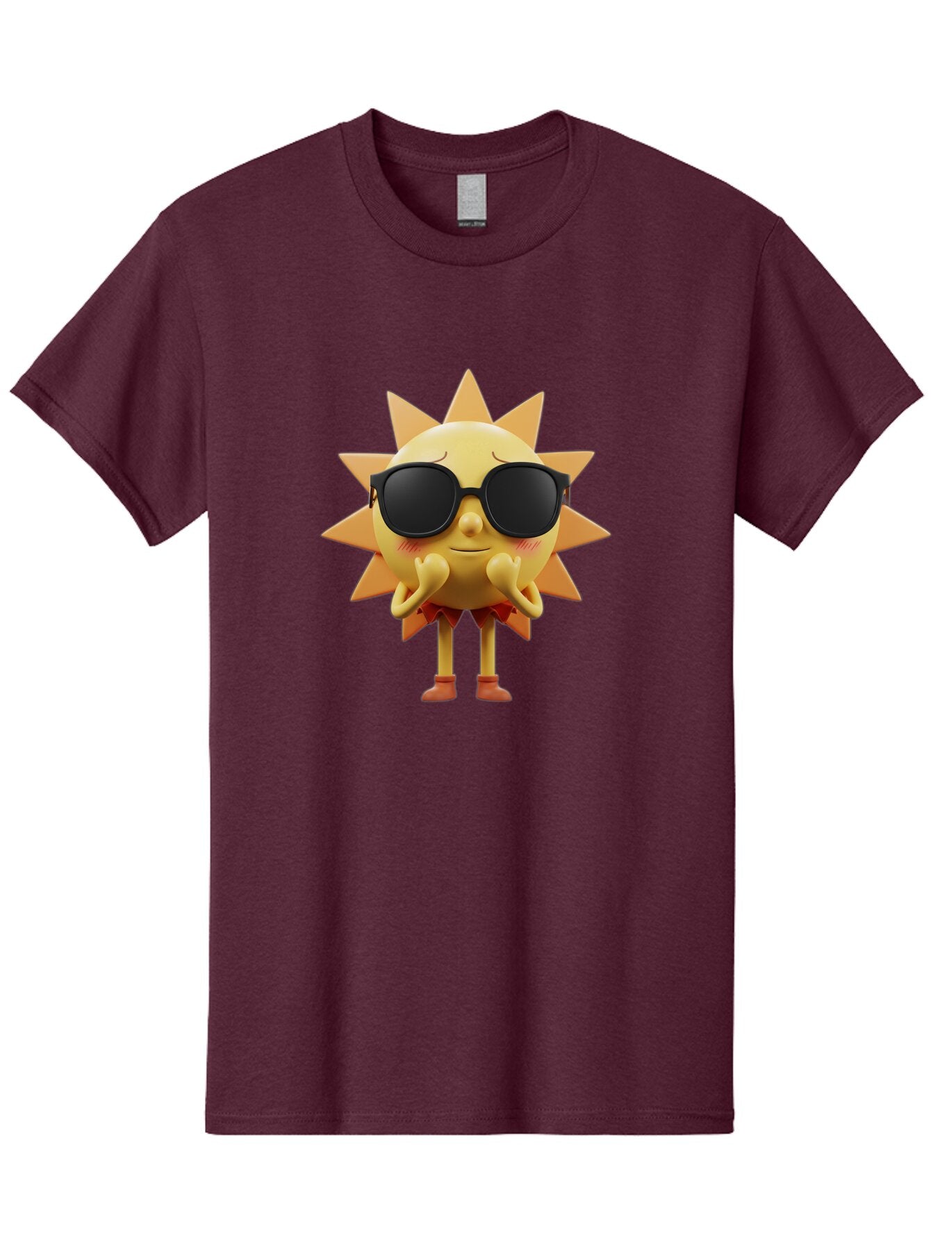 Sun-Wearing-Sunglasses Men'S Graphic Tee, 100% Cotton, Comfortable Casual Summer Wear, Machine Washable, Vintage Camera, Old Camera, Antique Camera, Black Camera, Classic Photography, Photography Equipment, Nostalgic Device, Film Camera, Baq087 1
