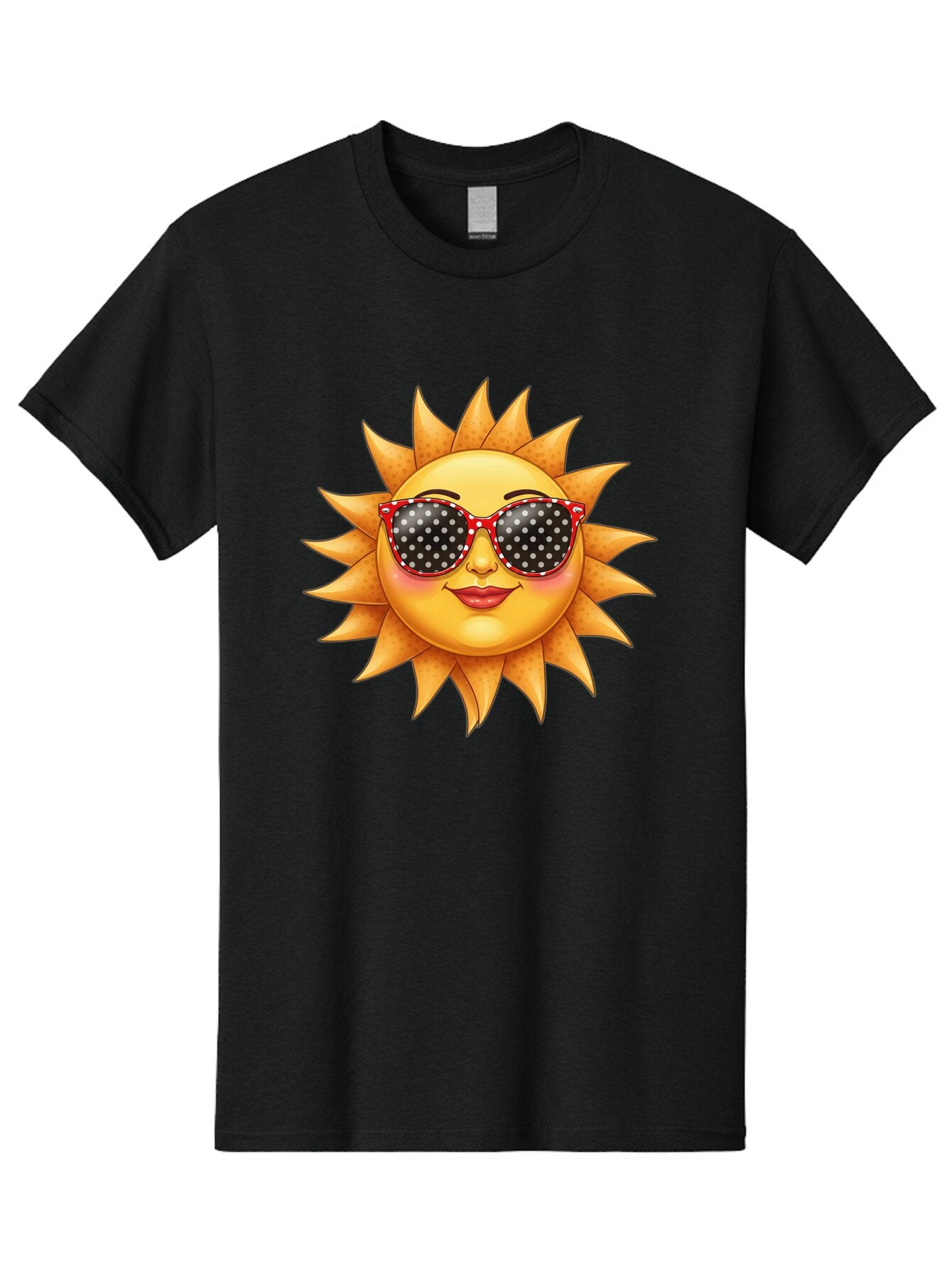 Sun-With-Sunglasses-2 Men'S Graphic Tee, 100% Cotton, Comfortable Casual Summer Wear, Machine Washable, Vintage Camera, Old Camera, Antique Camera, Black Camera, Classic Photography, Photography Equipment, Nostalgic Device, Film Camera, Baq089 15