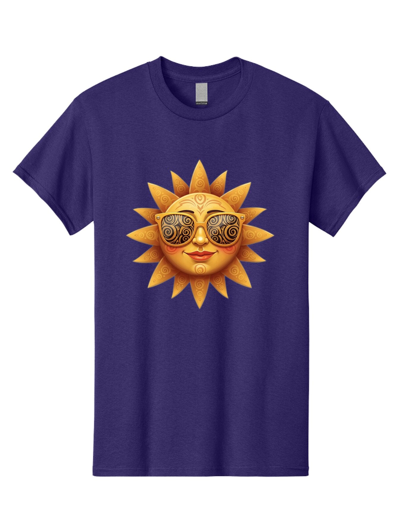 Sun-With-Sunglasses-3 Men'S Graphic Tee, 100% Cotton, Comfortable Casual Summer Wear, Machine Washable, Vintage Camera, Old Camera, Antique Camera, Black Camera, Classic Photography, Photography Equipment, Nostalgic Device, Film Camera, Baq090 2