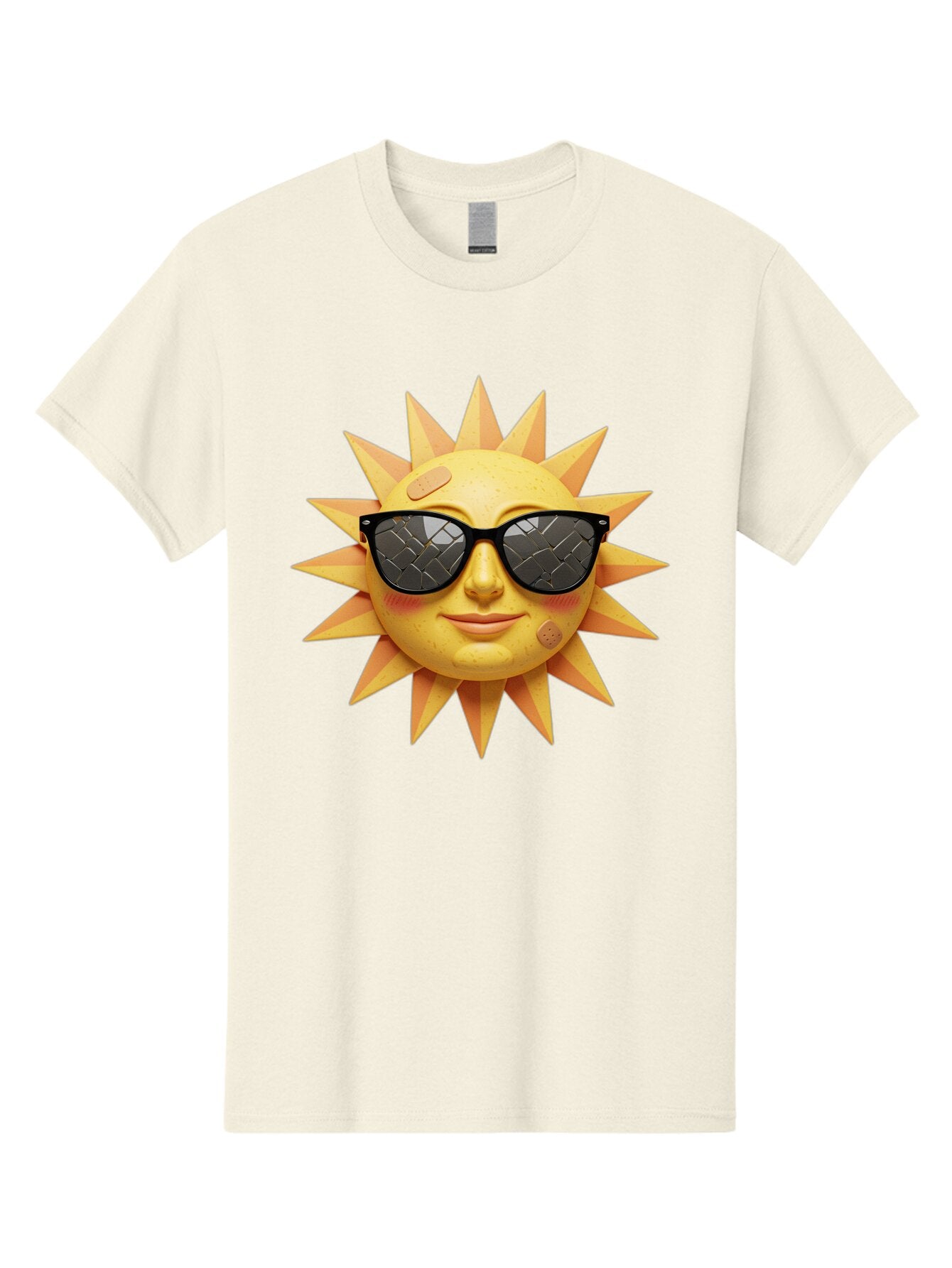 Sun-With-Sunglasses-4 Men'S Graphic Tee, 100% Cotton, Comfortable Casual Summer Wear, Machine Washable, Vintage Camera, Old Camera, Antique Camera, Black Camera, Classic Photography, Photography Equipment, Nostalgic Device, Film Camera, Baq091 8