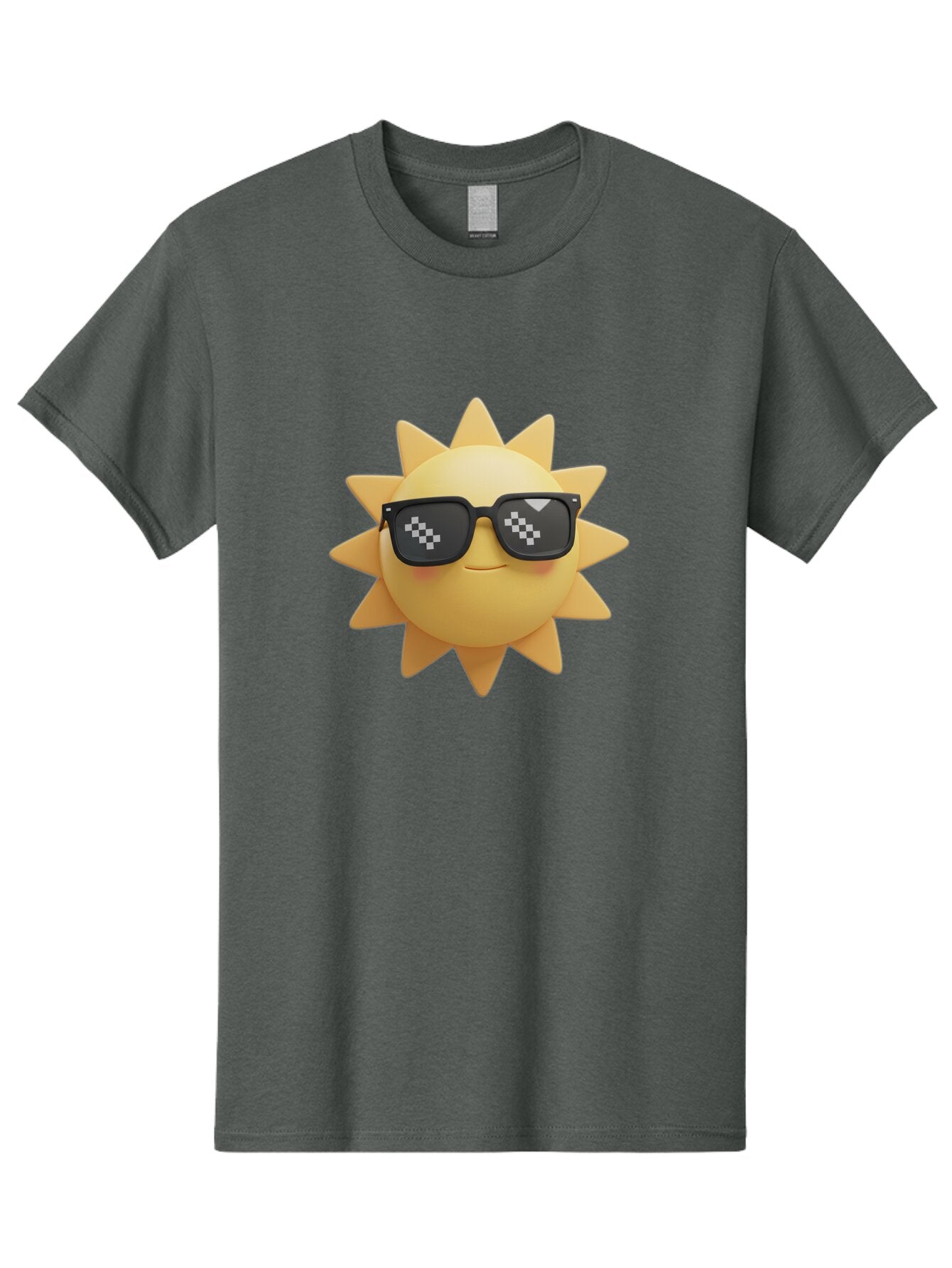 Sun-With-Sunglasses Men'S Graphic Tee, 100% Cotton, Comfortable Casual Summer Wear, Machine Washable, Vintage Camera, Old Camera, Antique Camera, Black Camera, Classic Photography, Photography Equipment, Nostalgic Device, Film Camera, Baq092 5